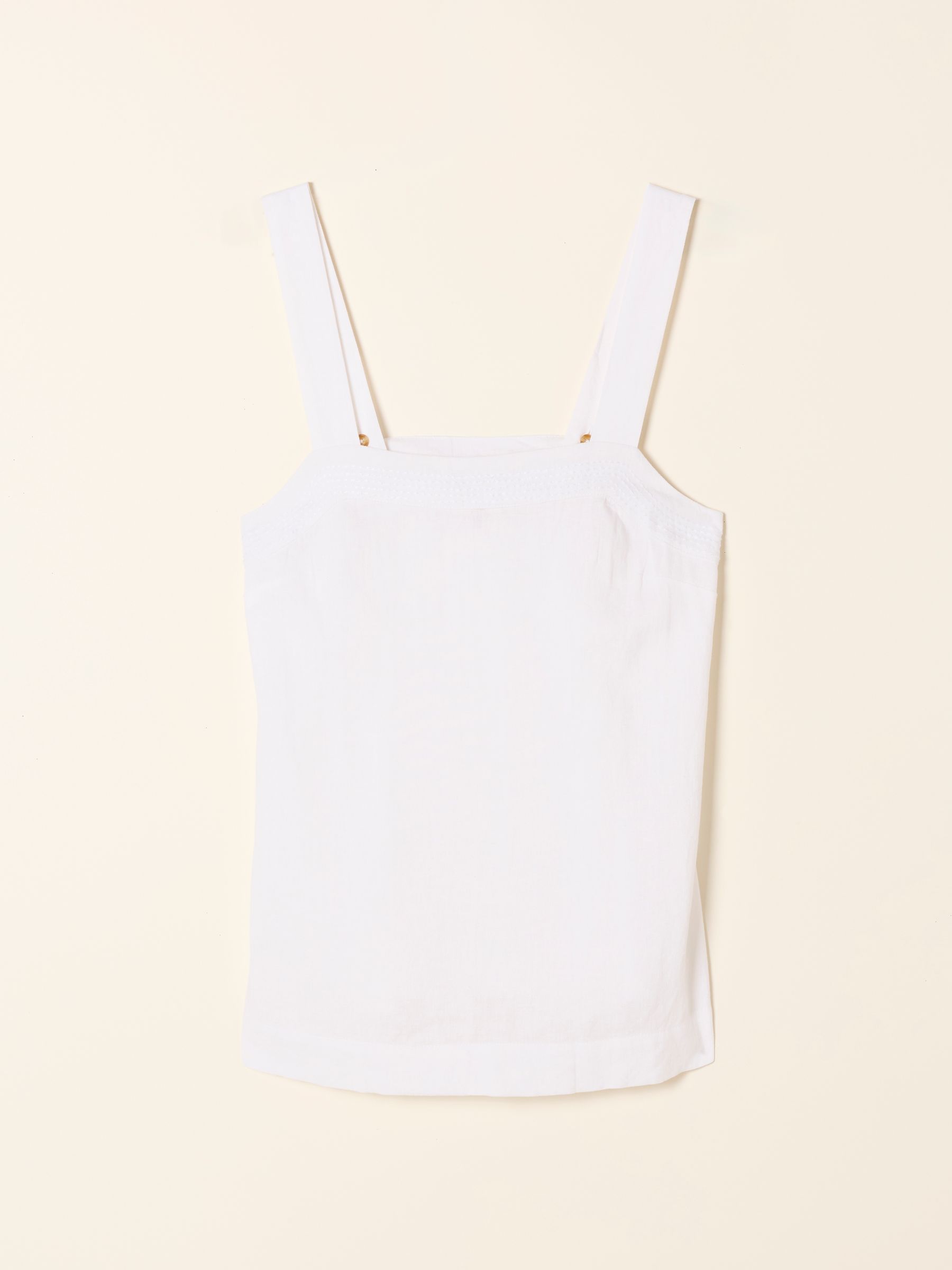 Joesie White Petite Stripe Cami - Image 6 of 6