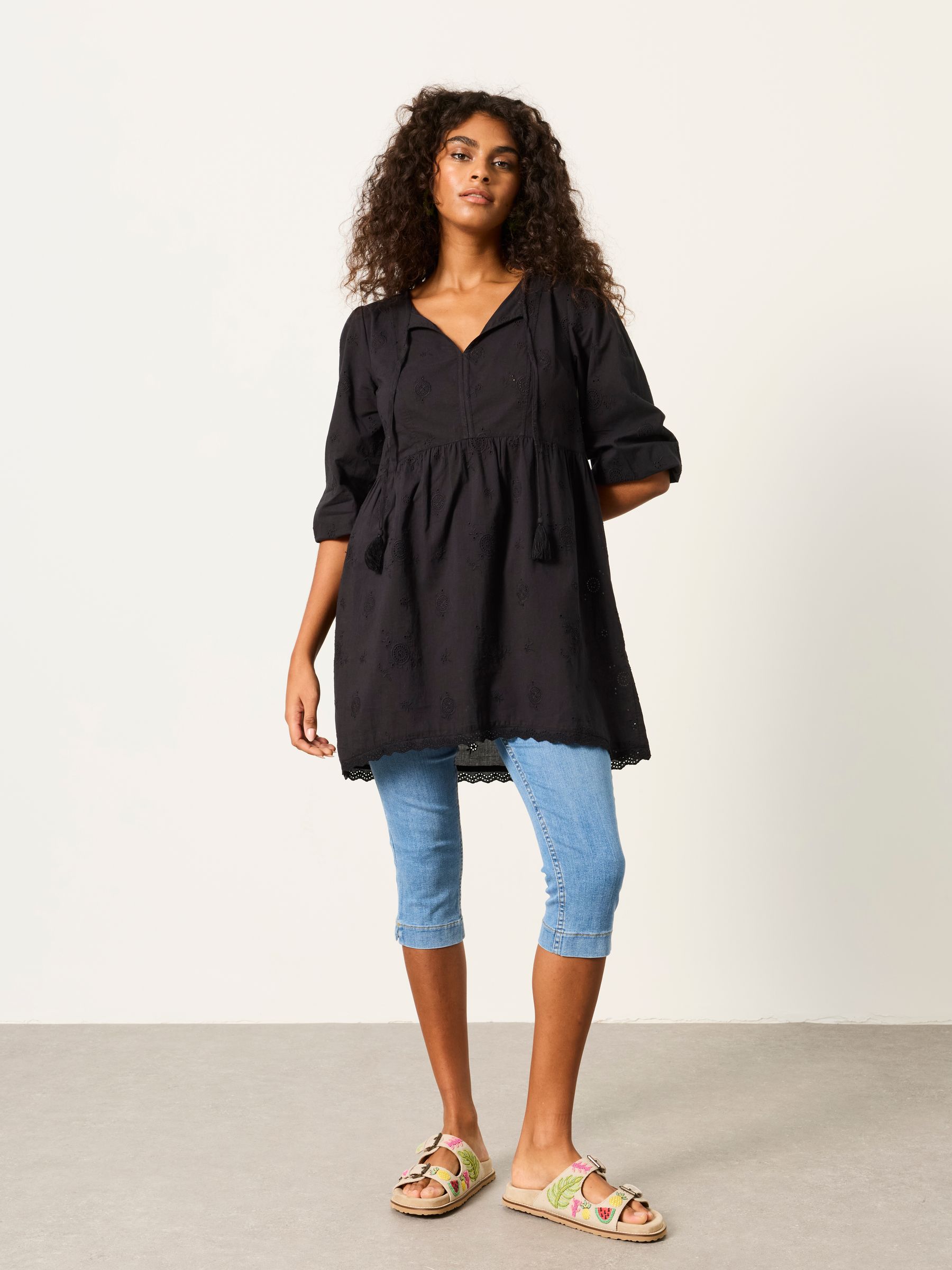 Rue Black Petite Tunic - Image 4 of 6