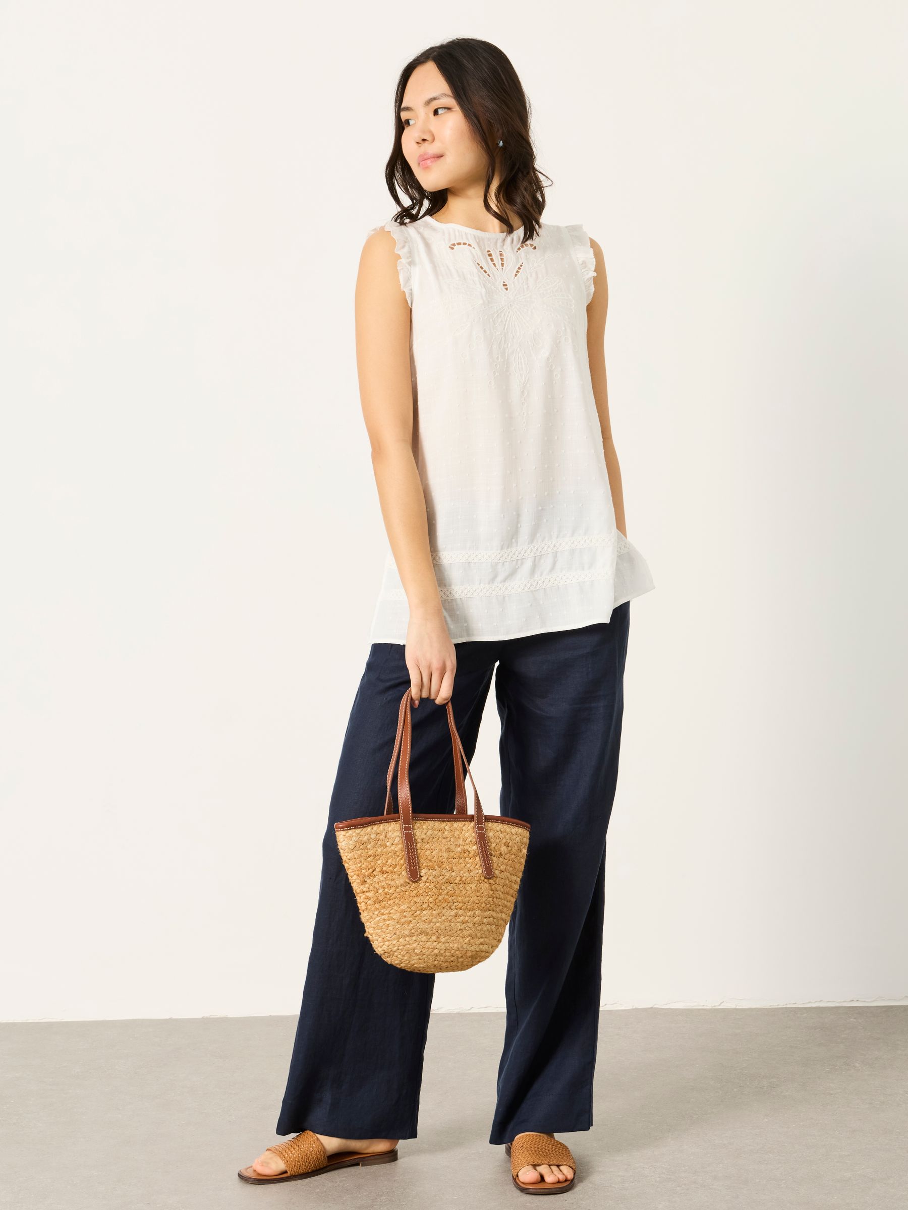 White Petite Vita Tunic - Image 1 of 6