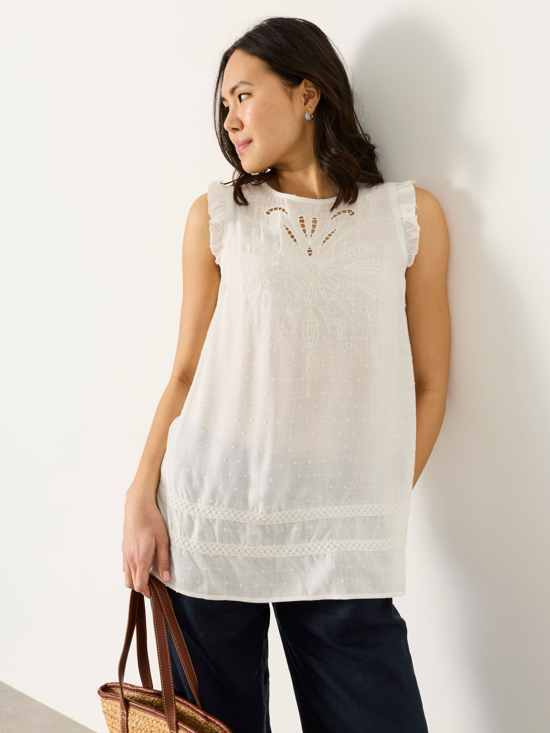 White Petite Vita Tunic - Image 3 of 6