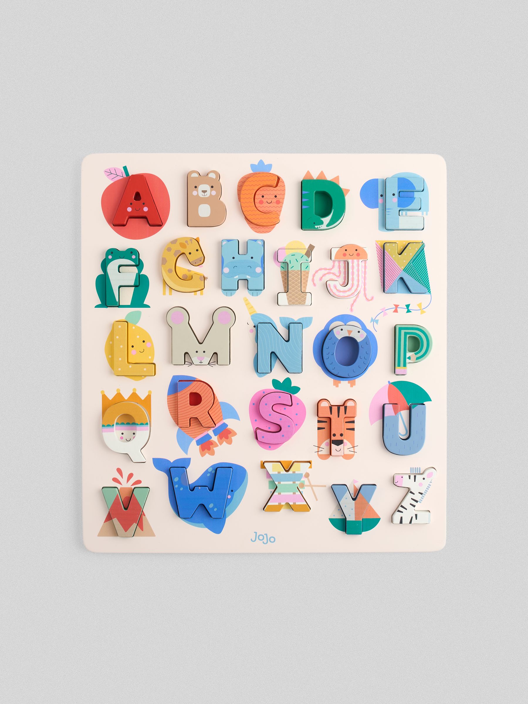 Colourful Alphabet Wooden Puzzle - Image 2 of 4
