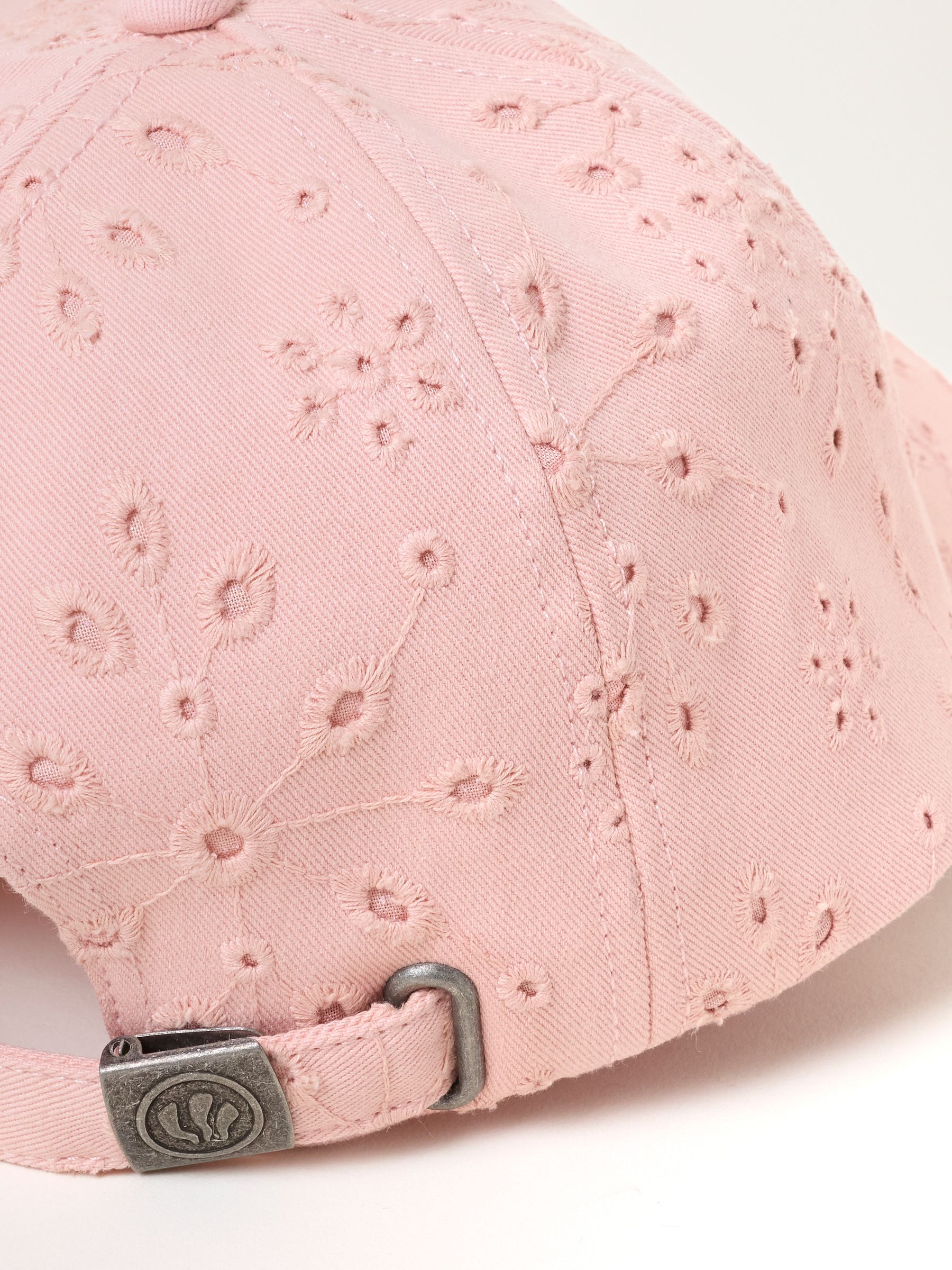 Pink Broderie Cap - Image 2 of 3