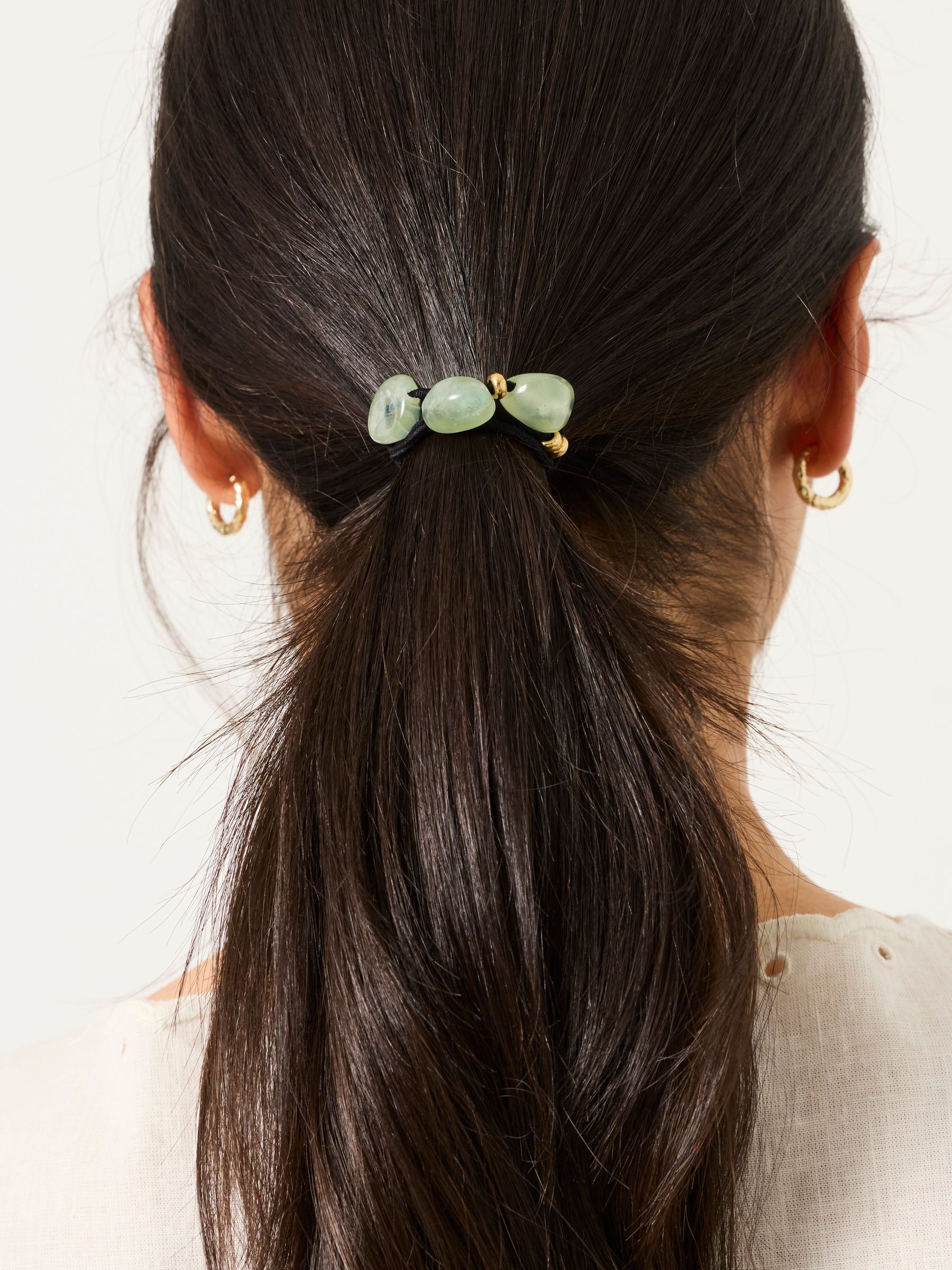 Multi 2 Pack Stone Hair Ties - Image 3 of 4