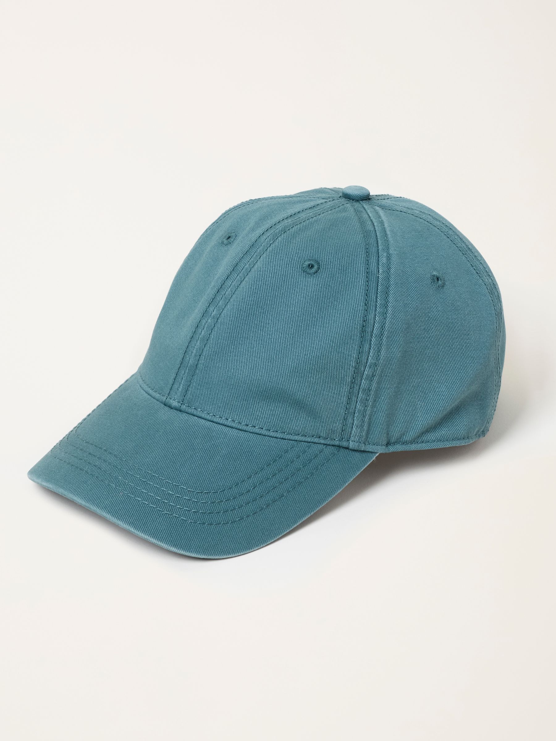 Teal Blue Wave Embroidered Cap - Image 1 of 3