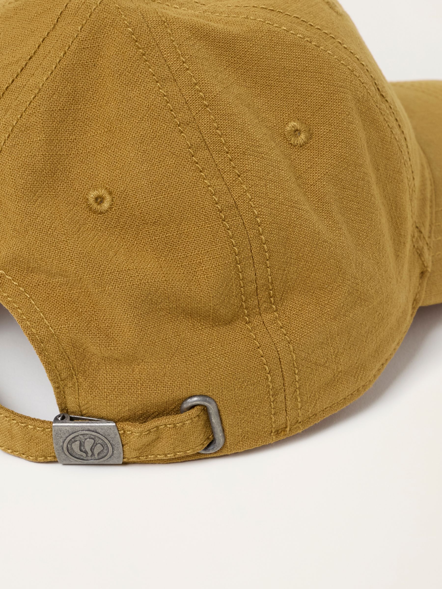Mustard Yellow Textured Cap - Image 2 of 3