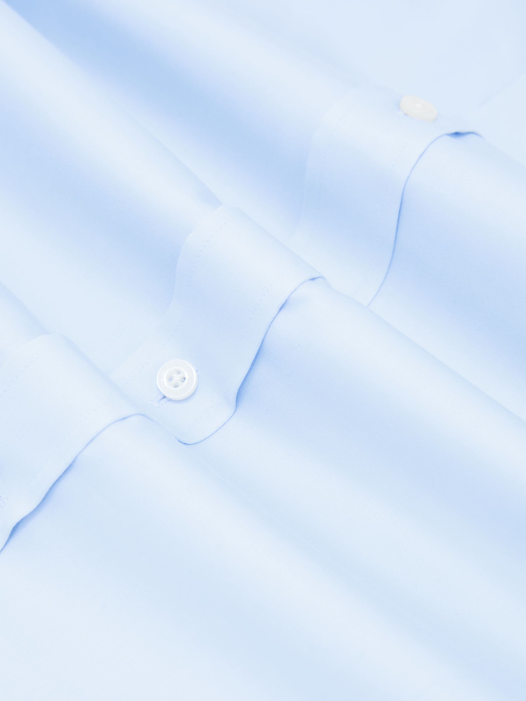 Stretch-Cotton Regular-Fit Shirt in Soft Blue - Image 7 of 7