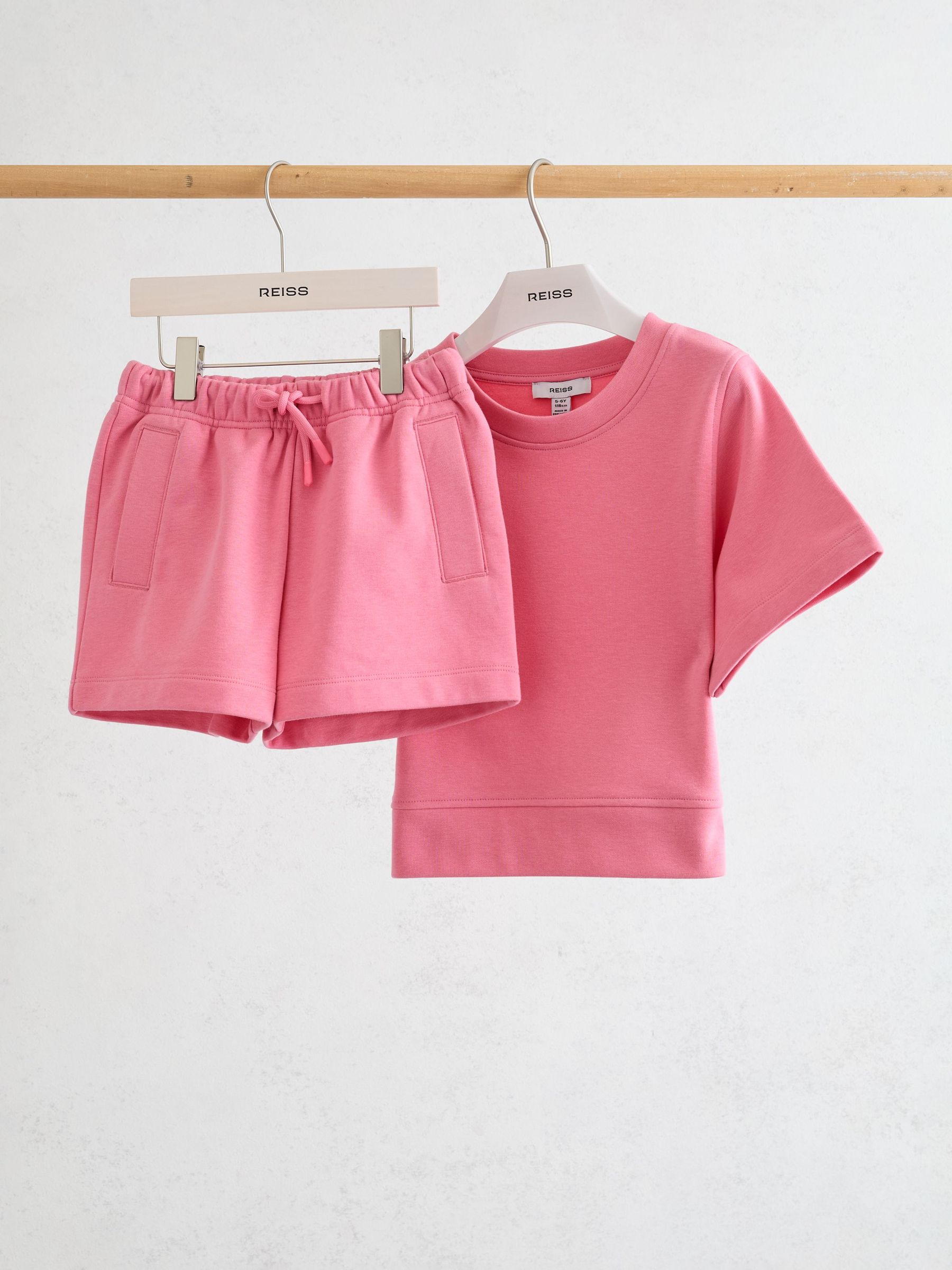 Top & Jogger Set in Pink - Image 2 of 3