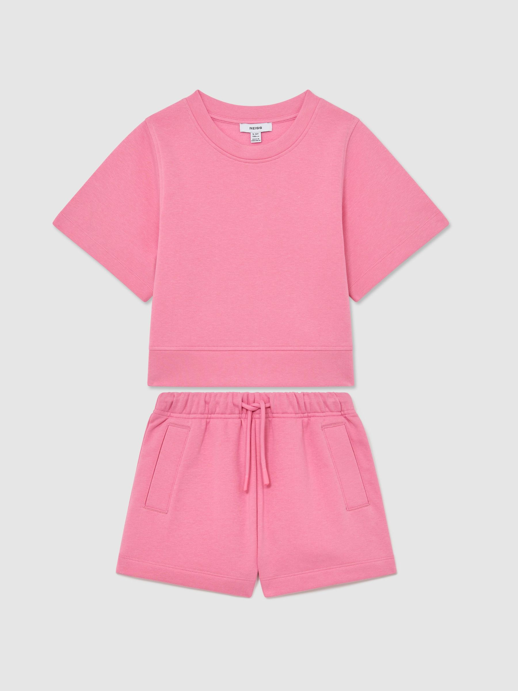 Top & Jogger Set in Pink - Image 3 of 3