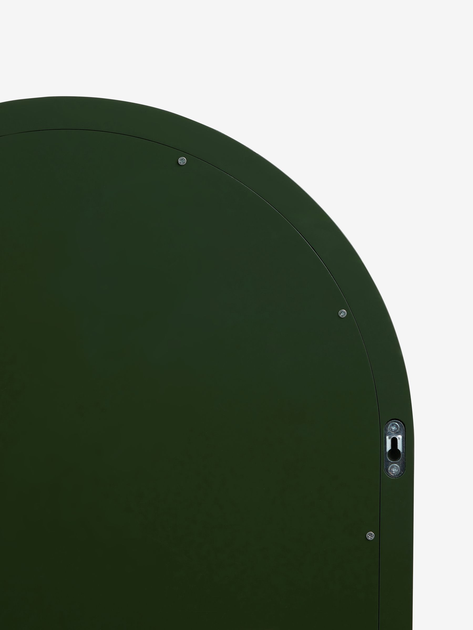 Reya Oval Mirror in Green - Image 6 of 6
