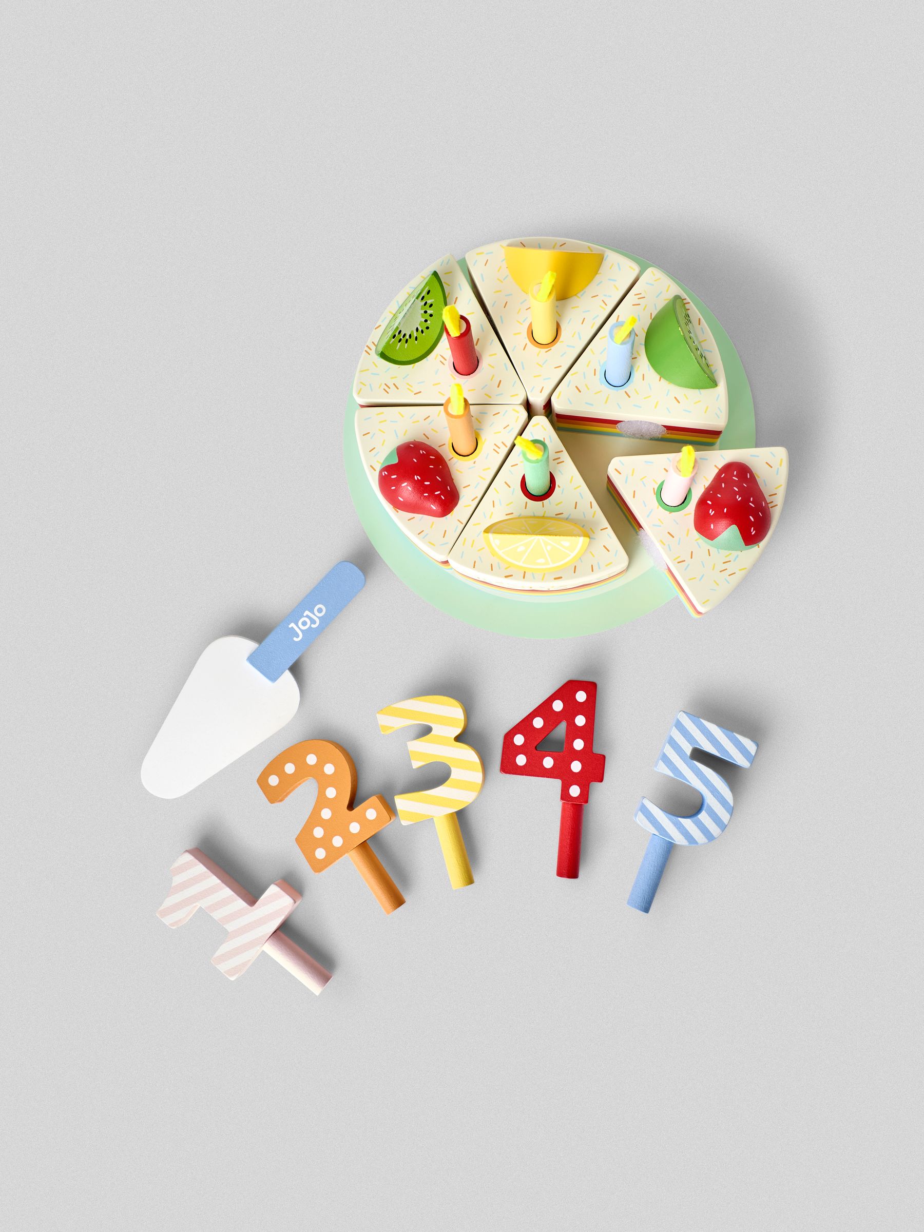 Red Rainbow Birthday Cake - Image 2 of 6