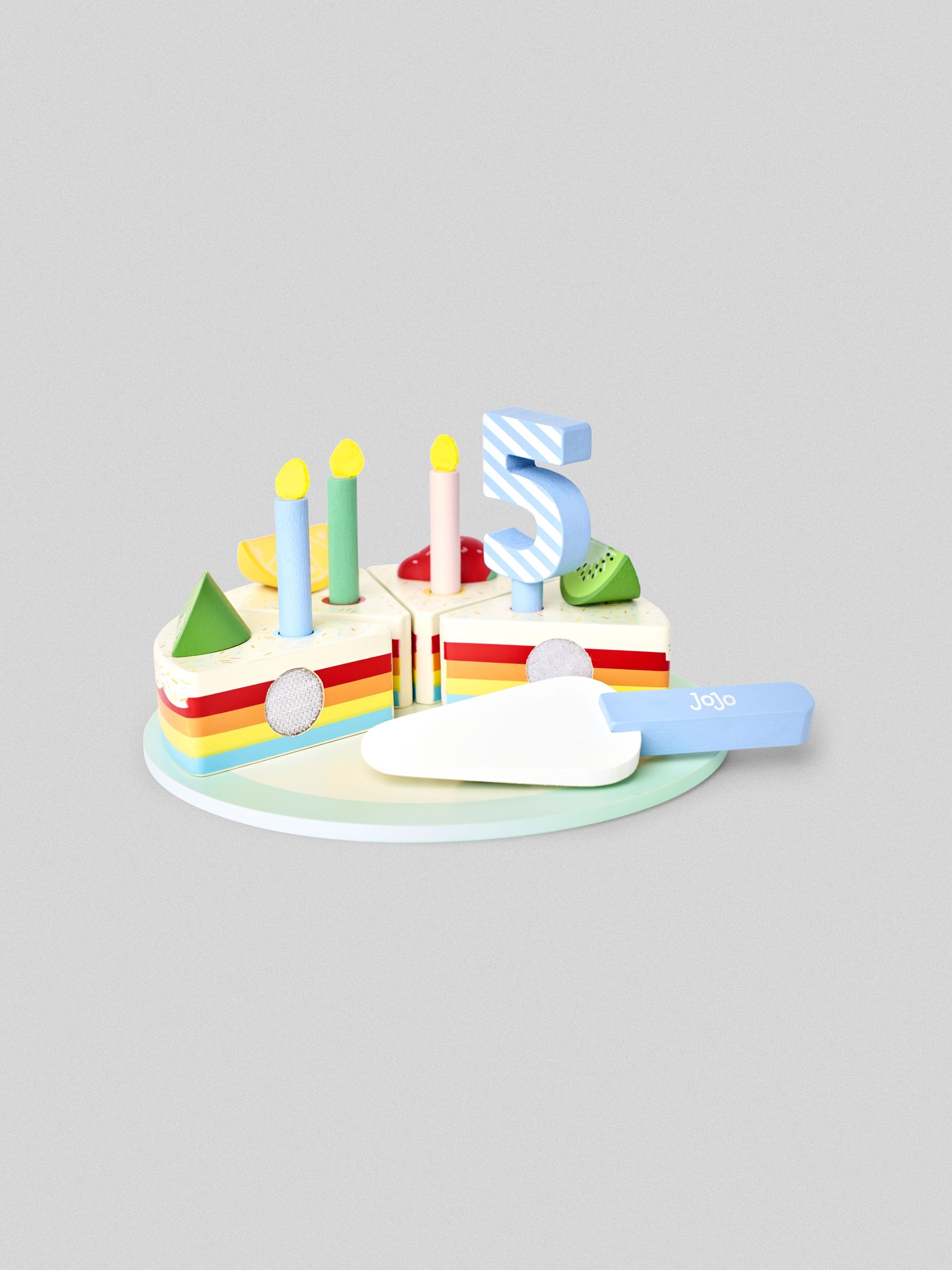 Red Rainbow Birthday Cake - Image 3 of 6