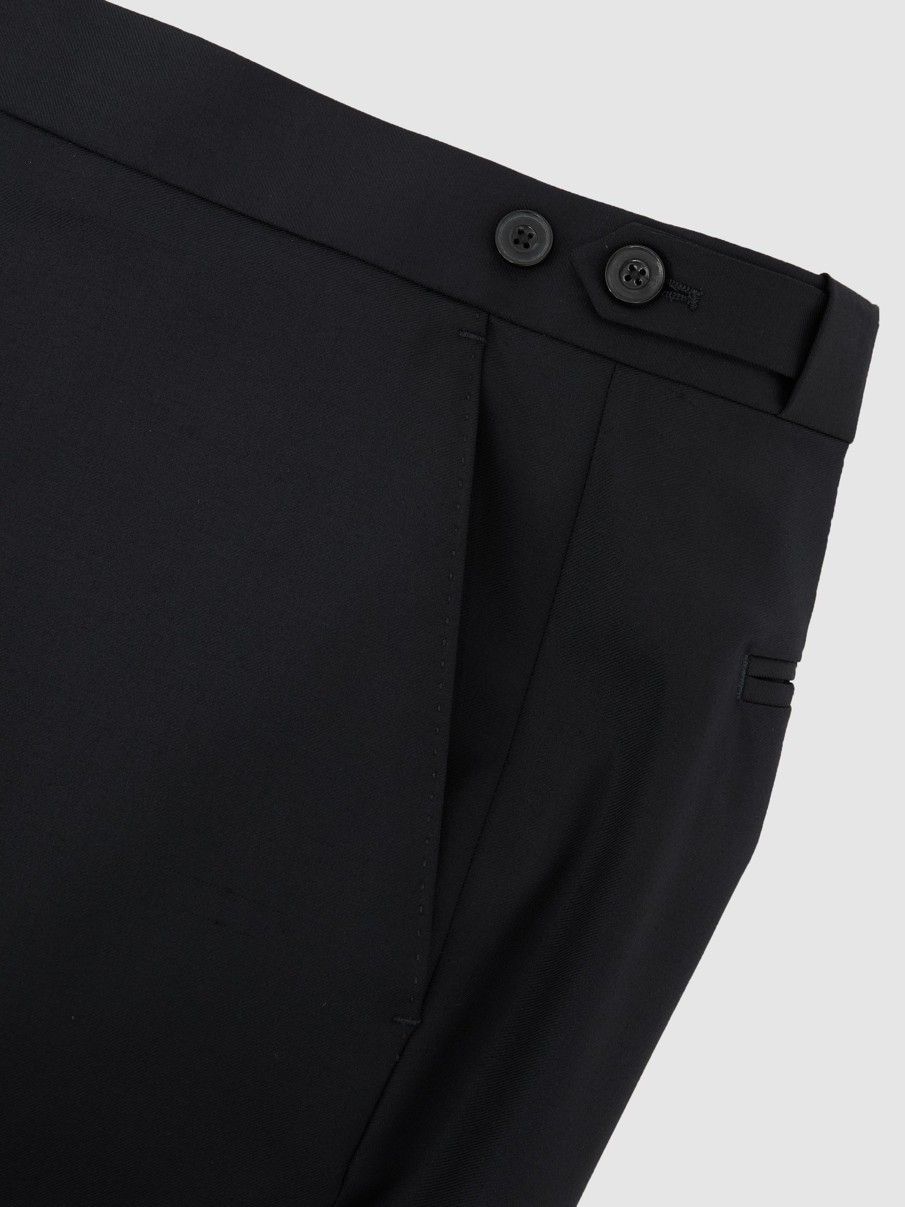 Wool Twill Suit Classic-Fit Trousers in Navy - Image 7 of 7