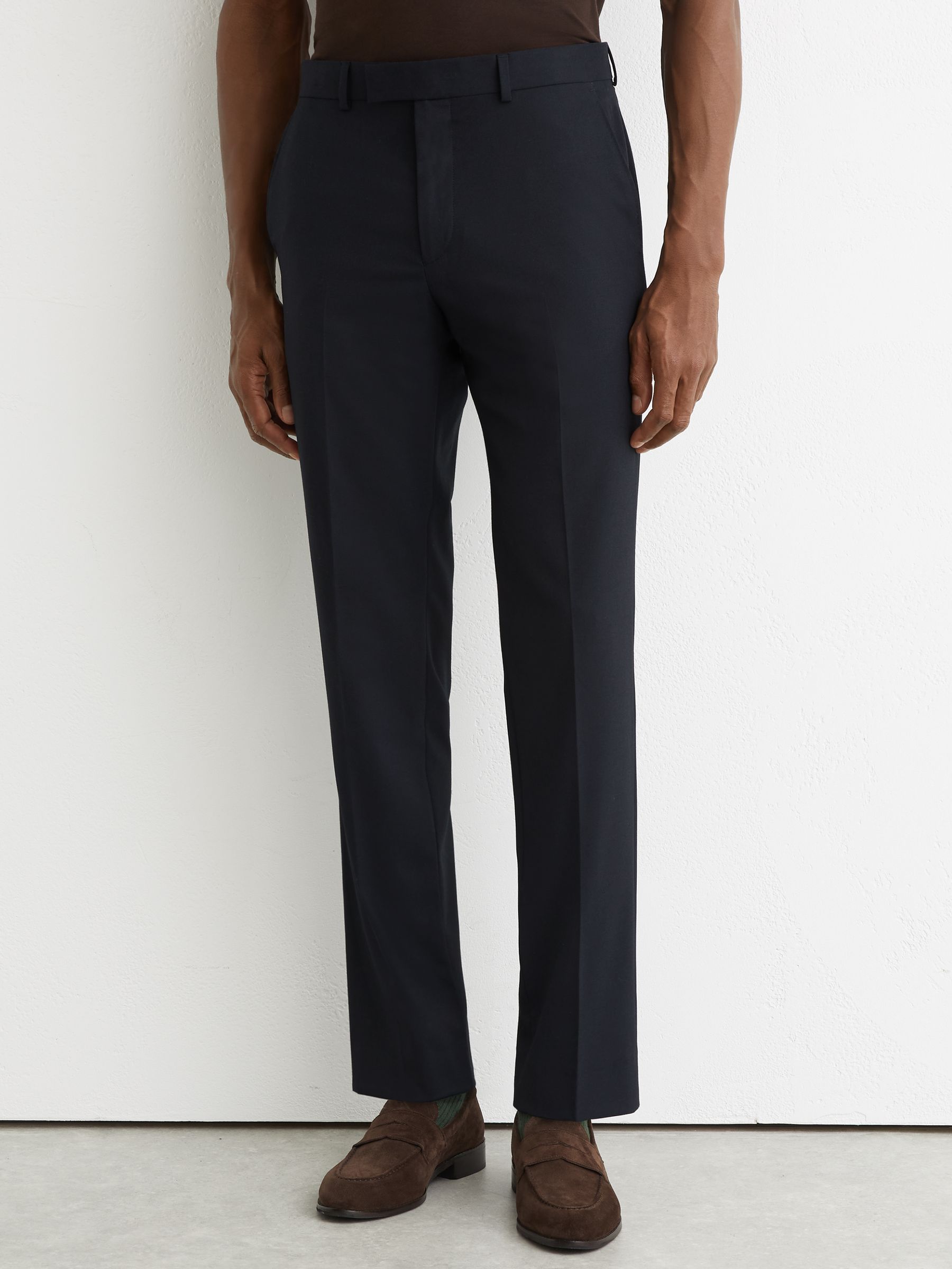 Suit Trousers in Navy - Image 2 of 6
