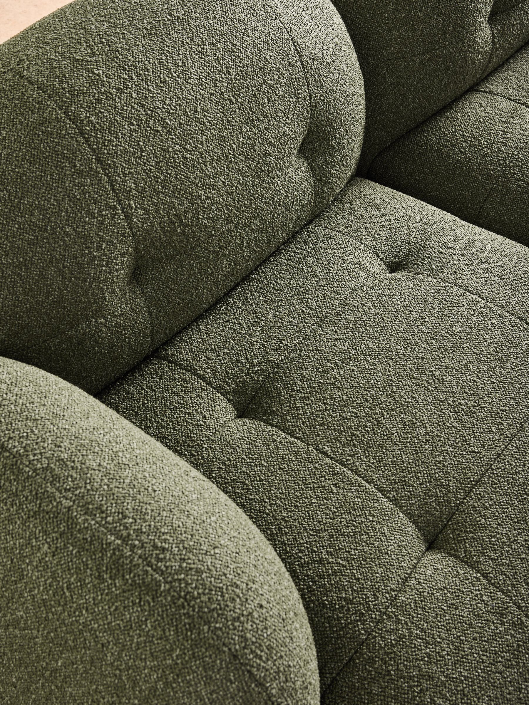 Alban Modular Sofa in Forest Green Soft Touch Boucle - Image 3 of 5