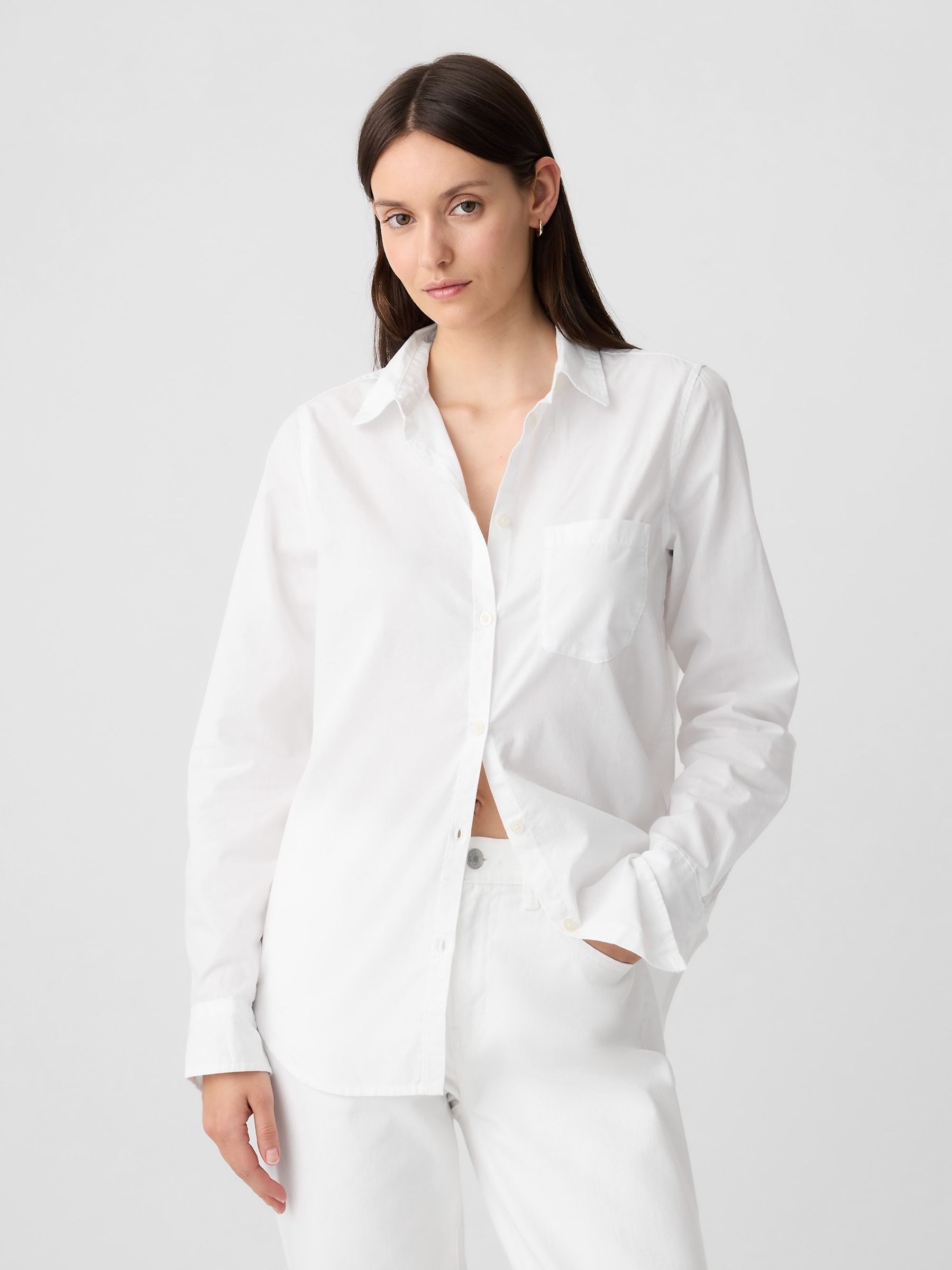 White Classic Shirt - Image 1 of 5 White Classic Shirt - Image 1 of 5