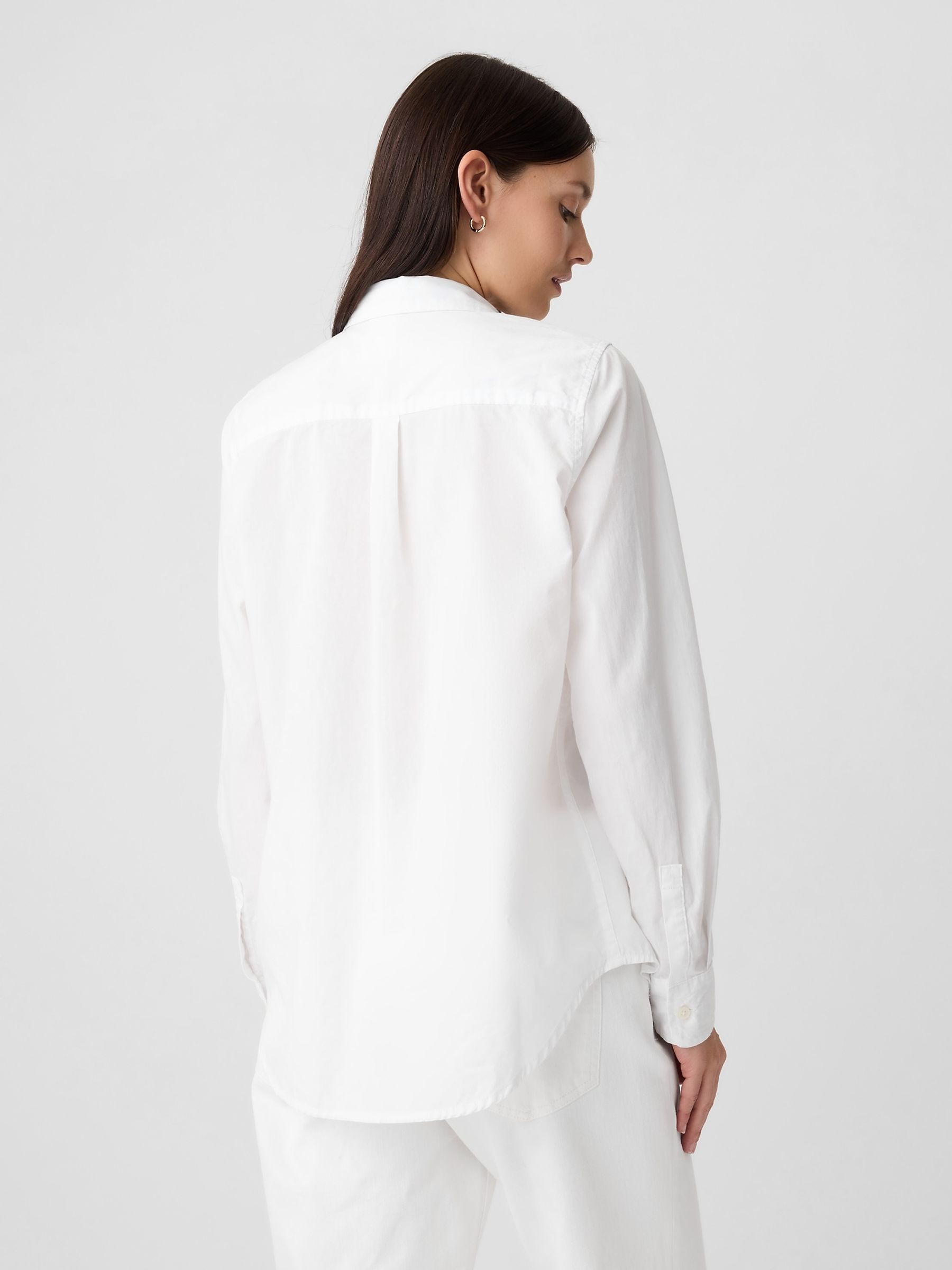 White Classic Shirt - Image 2 of 5 White Classic Shirt - Image 2 of 5