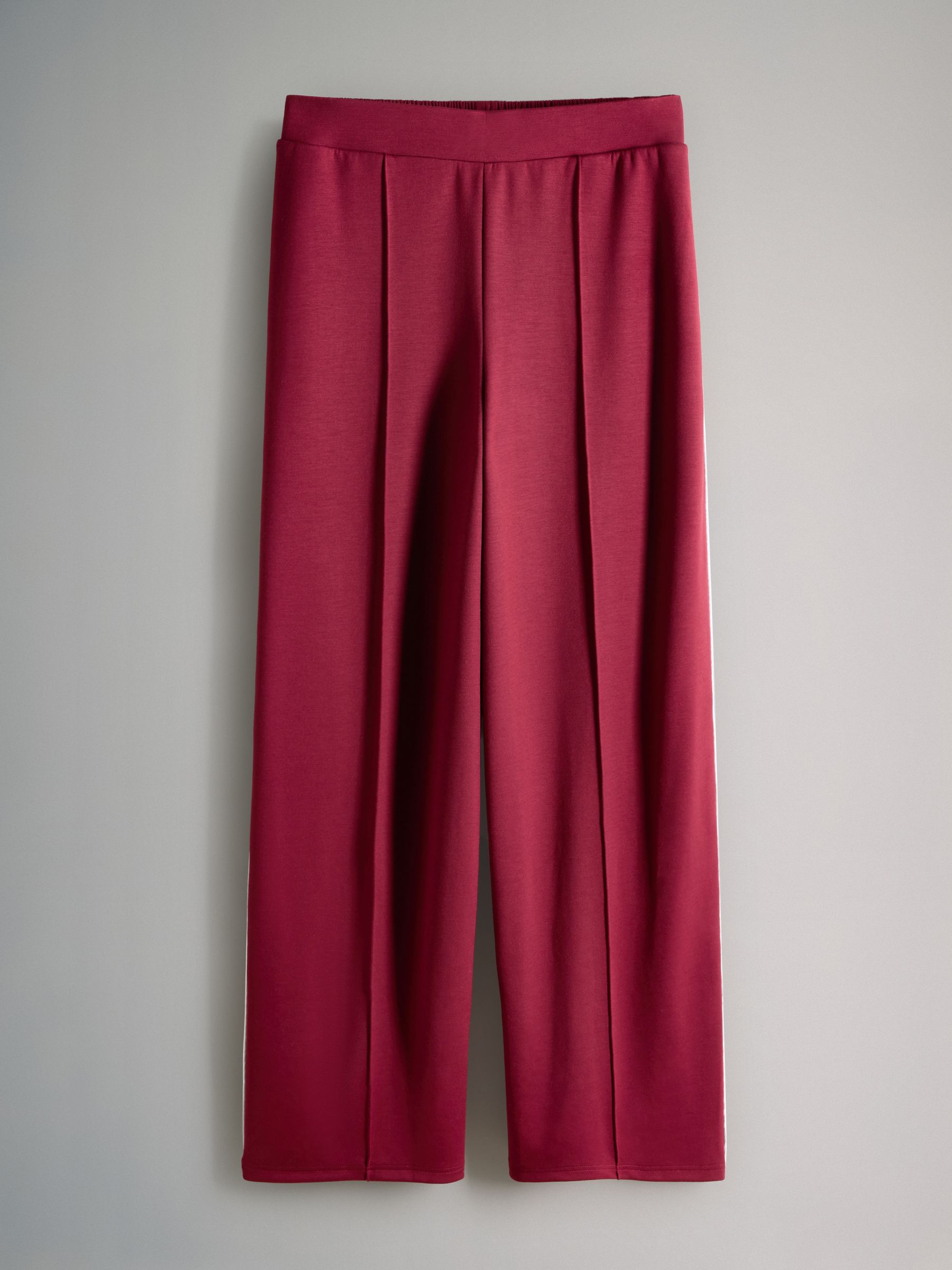 Black/ Dark Red Modal Straight Leg Joggers 2 Pack - Image 2 of 5