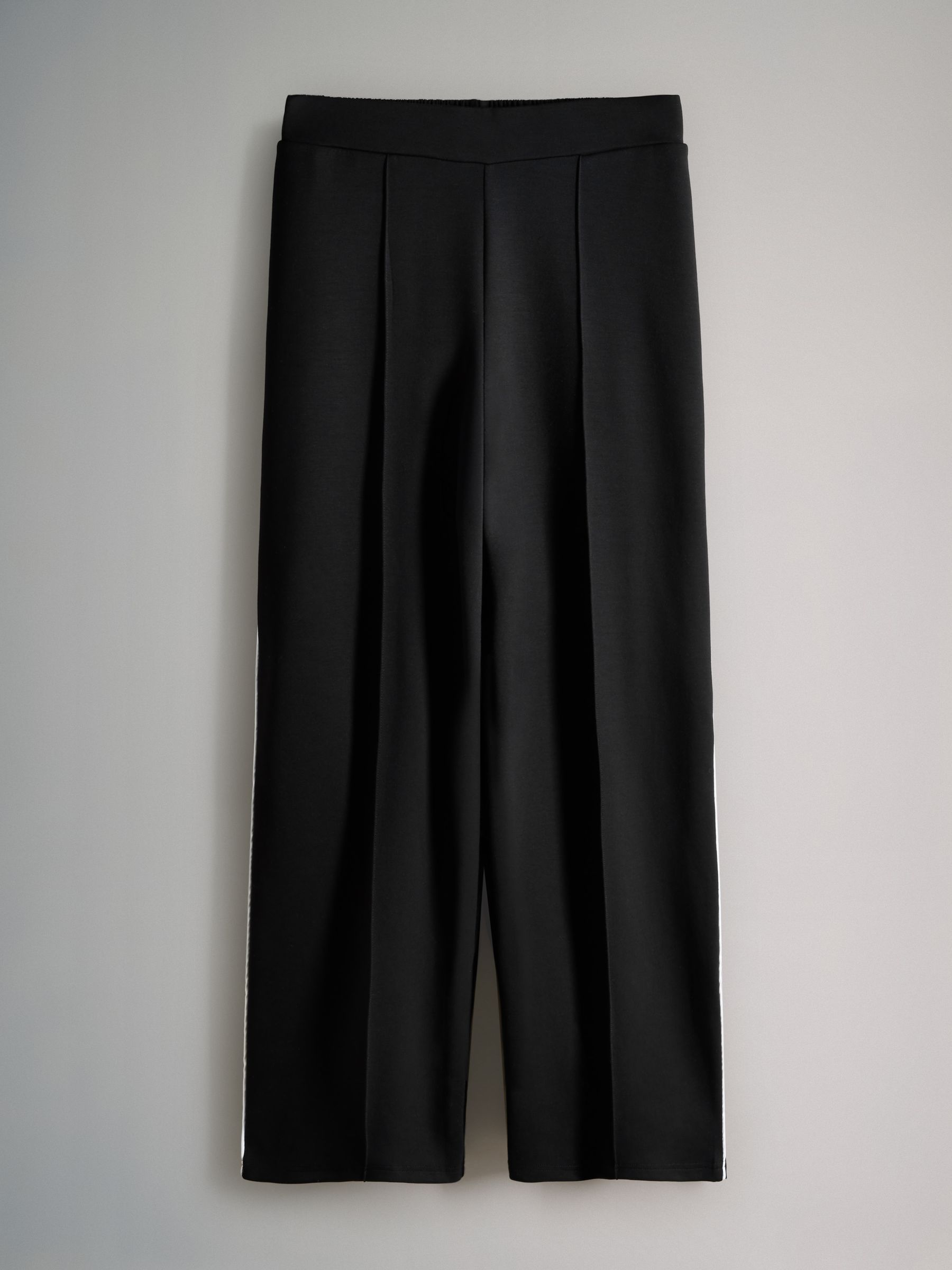 Black/ Dark Red Modal Straight Leg Joggers 2 Pack - Image 3 of 5