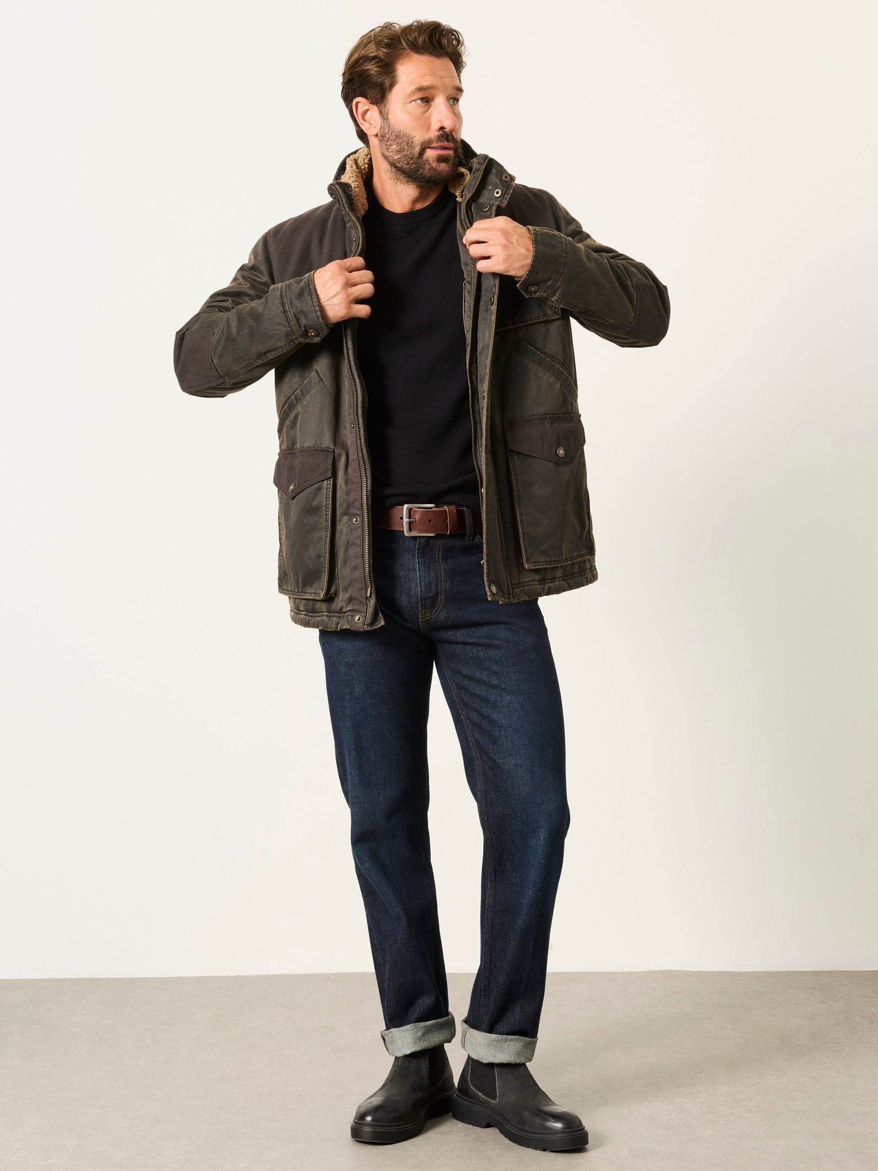 Broadsands Brown Jacket - Image 3 of 5