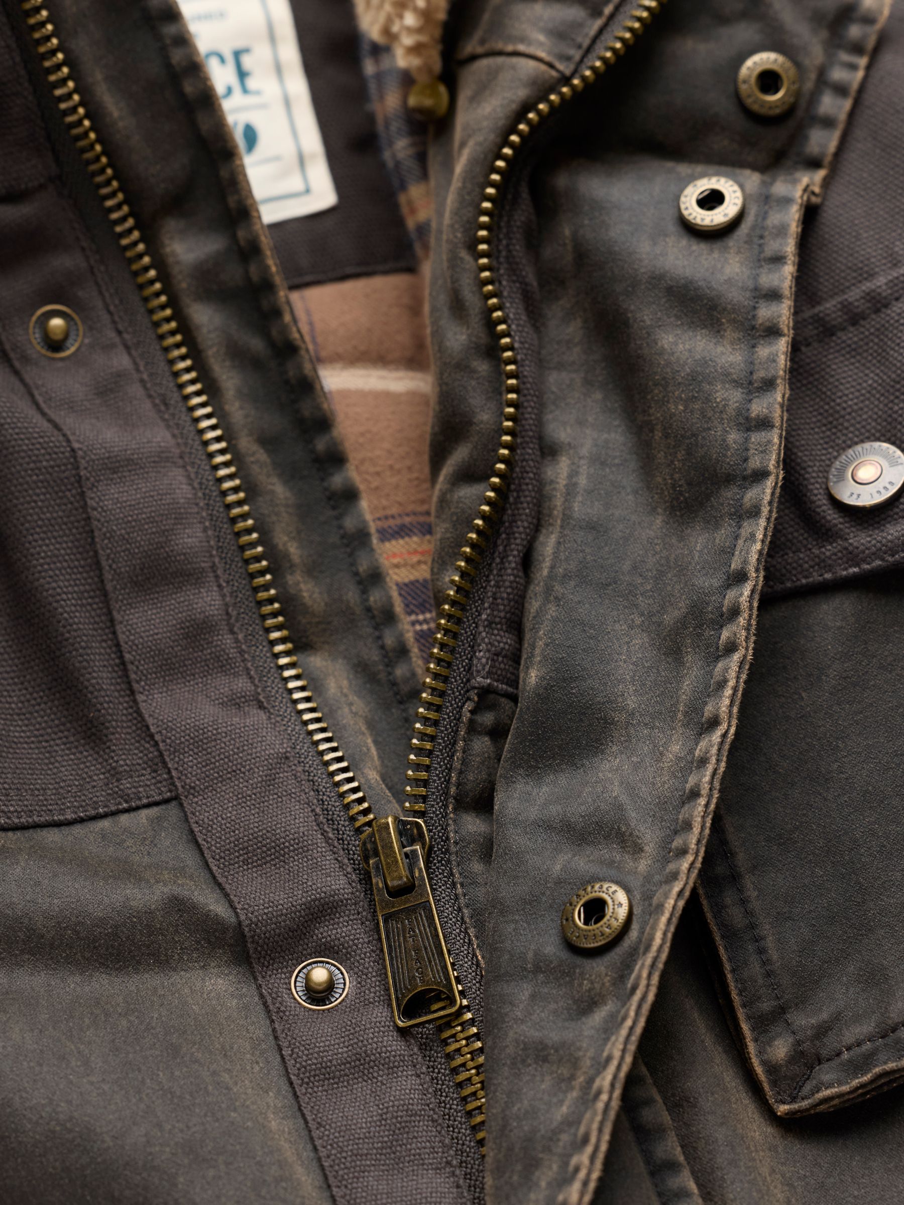 Broadsands Brown Field Jacket - Image 6 of 6