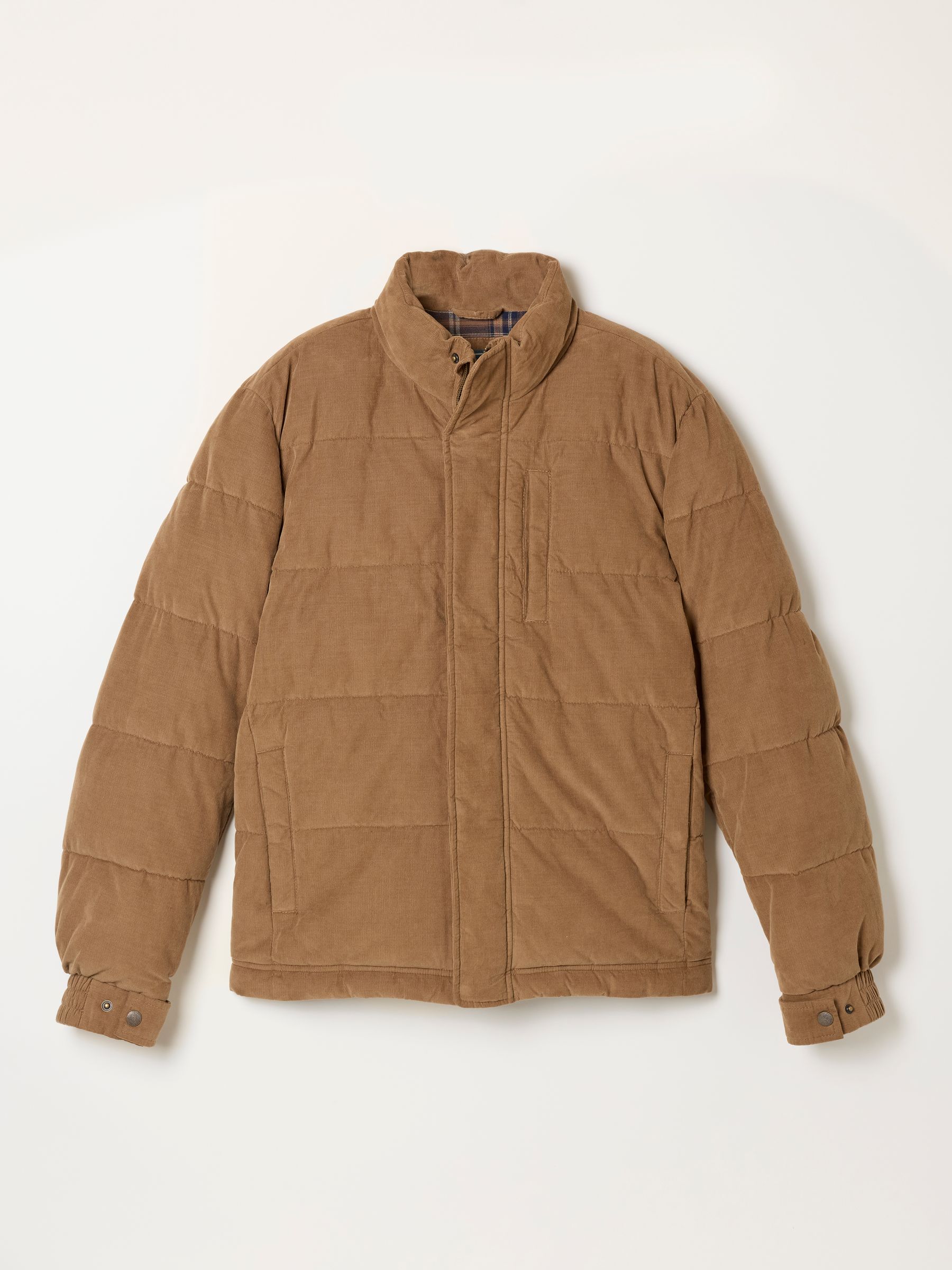 Cord Padded Jacket in Stone - Image 7 of 7