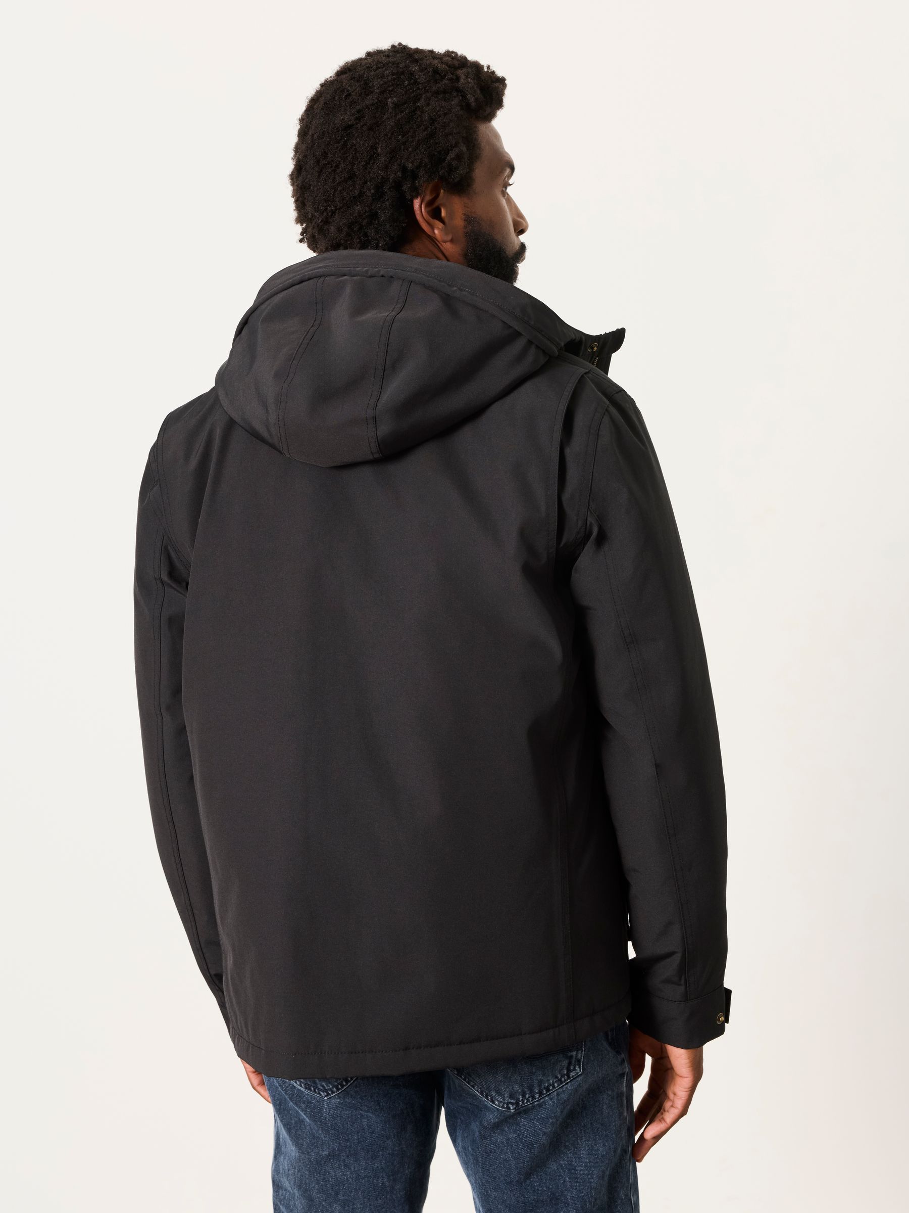 Waterproof Jacket in Black - Image 2 of 6