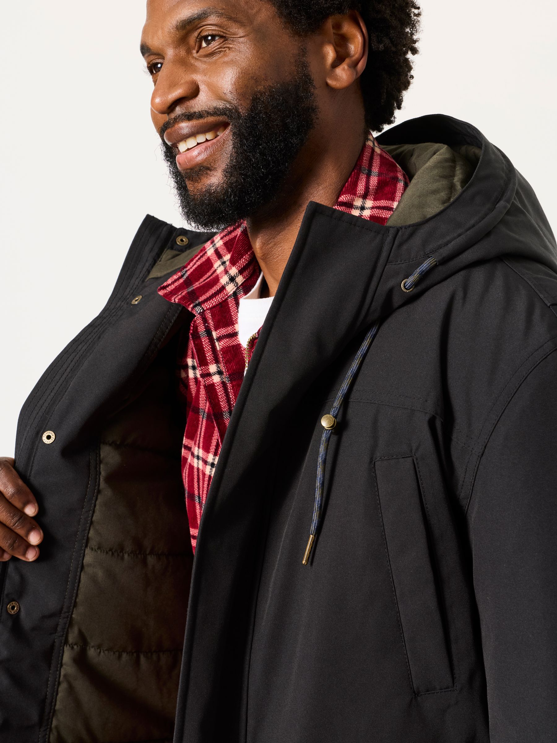 Waterproof Jacket in Black - Image 4 of 6