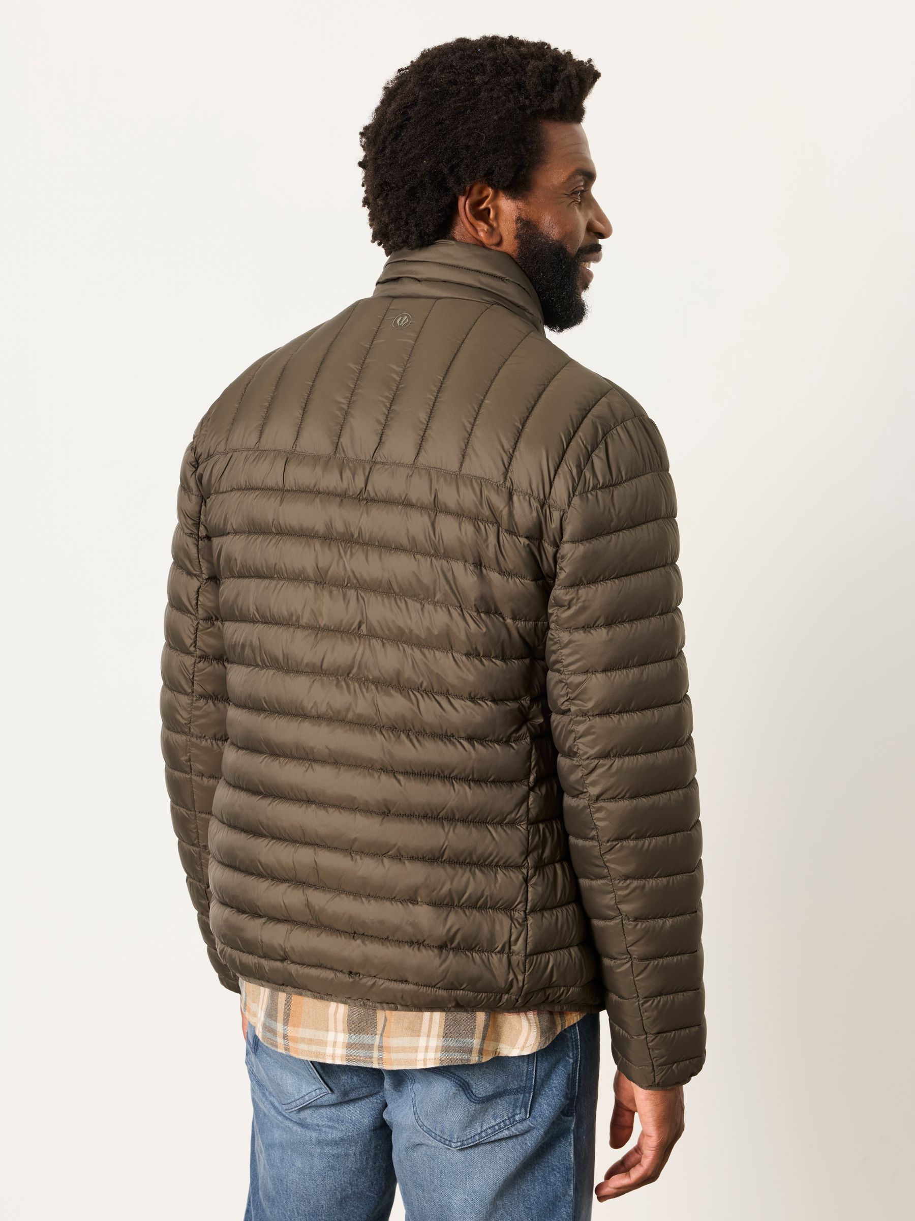 Dartmouth Khaki Green Lightweight Quilted Jacket - Image 2 of 6 Dartmouth Khaki Green Lightweight Quilted Jacket - Image 2 of 6