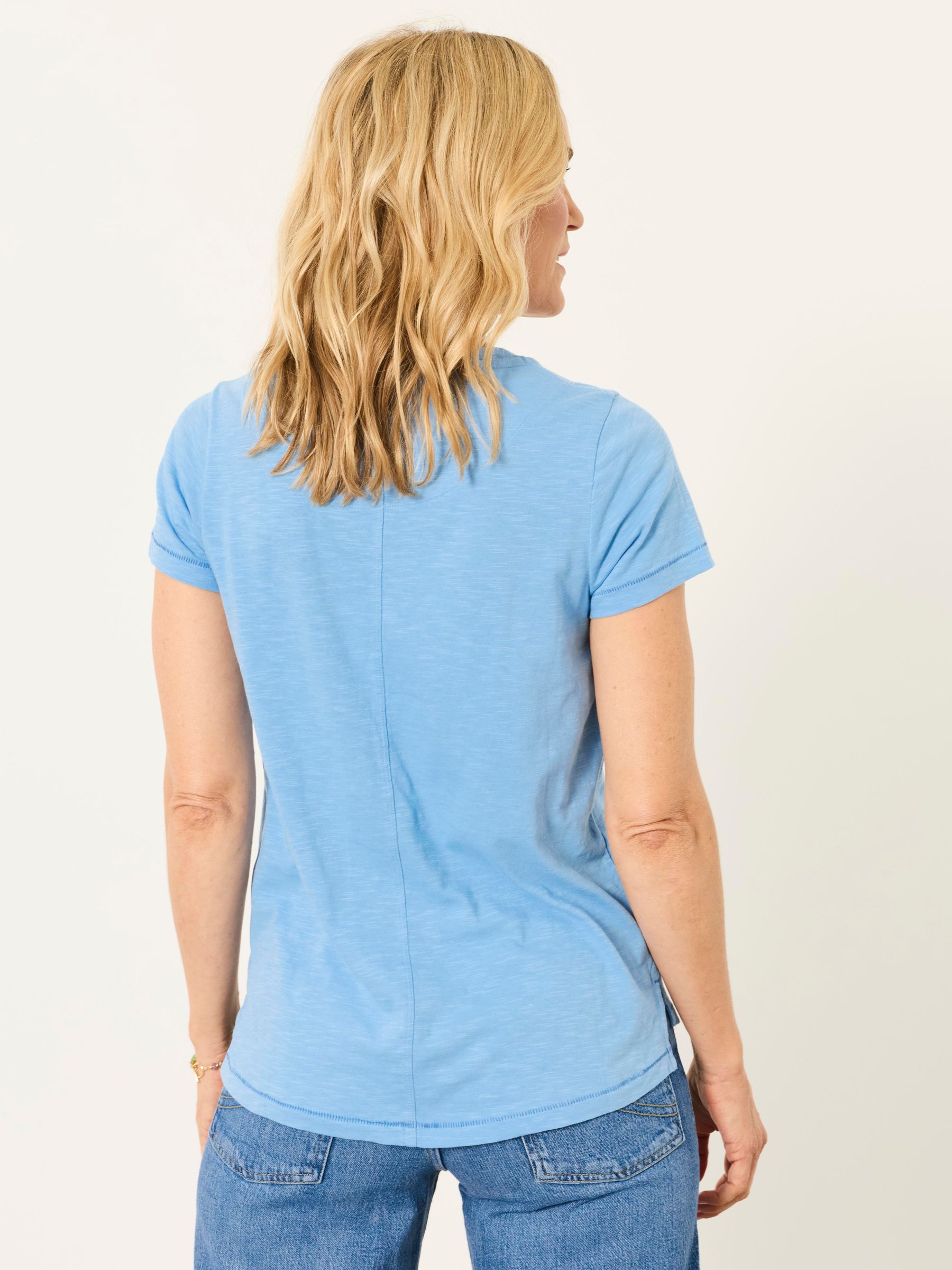 ALOA Blue Edinburgh Land Tee - Image 2 of 5 ALOA Blue Edinburgh Land Tee - Image 2 of 5