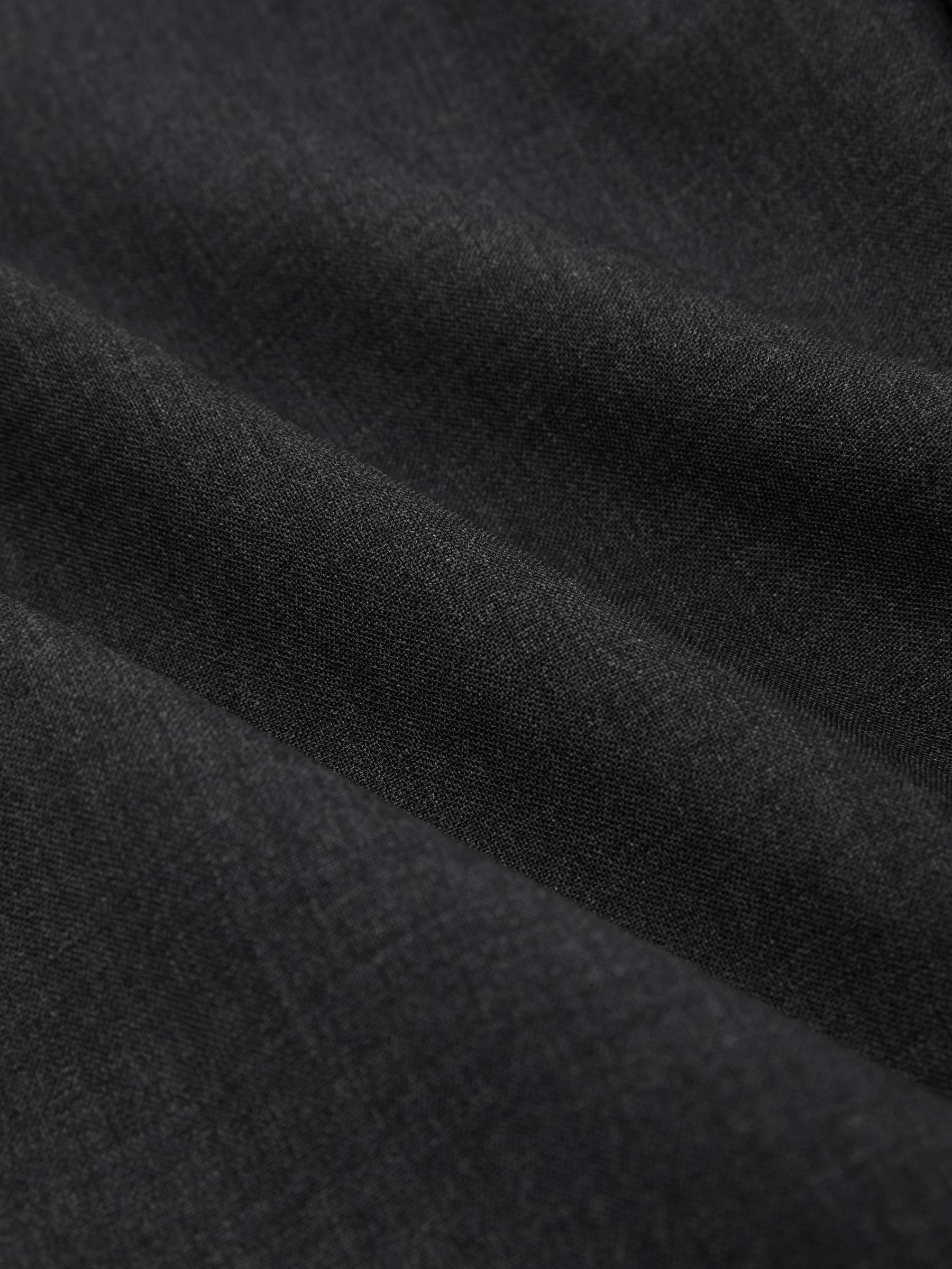 Wool-Blend Single-Breasted Suit Classic-Fit Blazer in Grey - Image 8 of 8