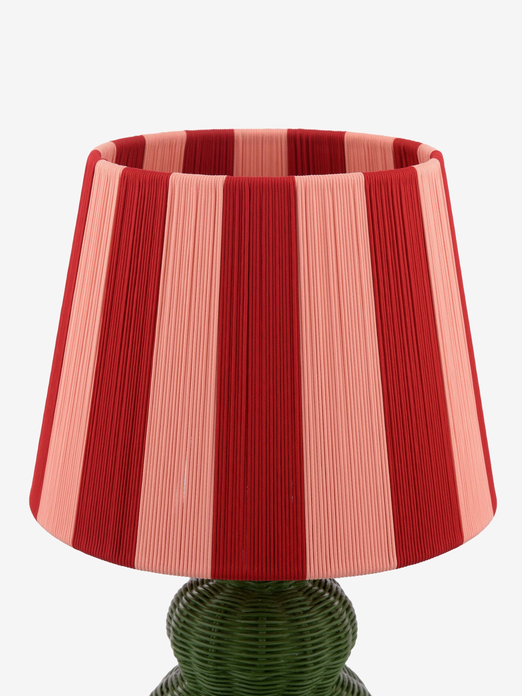 Pink  Green Whitby Table Lamp - Image 5 of 6