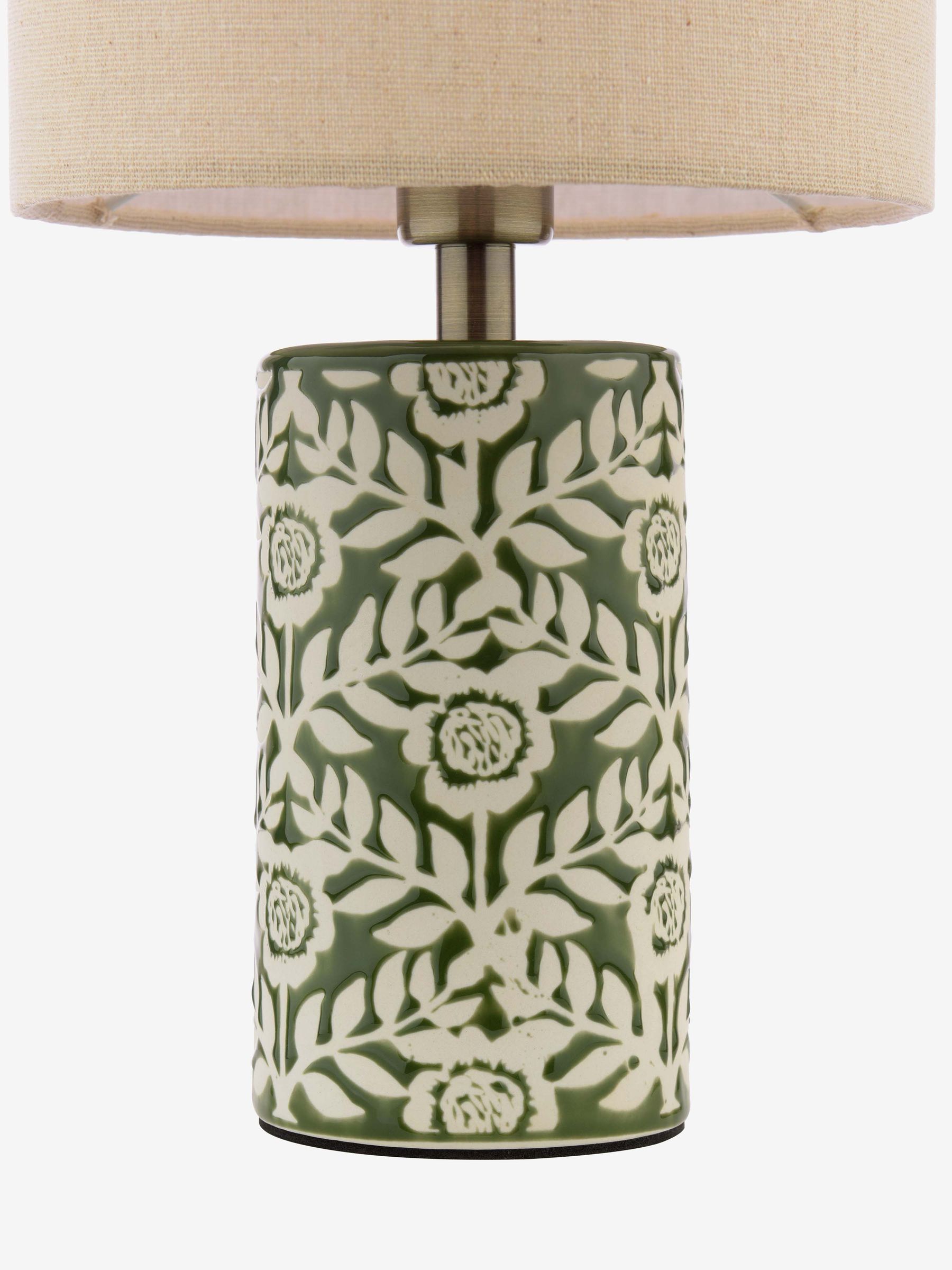 Set of 2 Green Highclere Table Lamp - Image 6 of 6