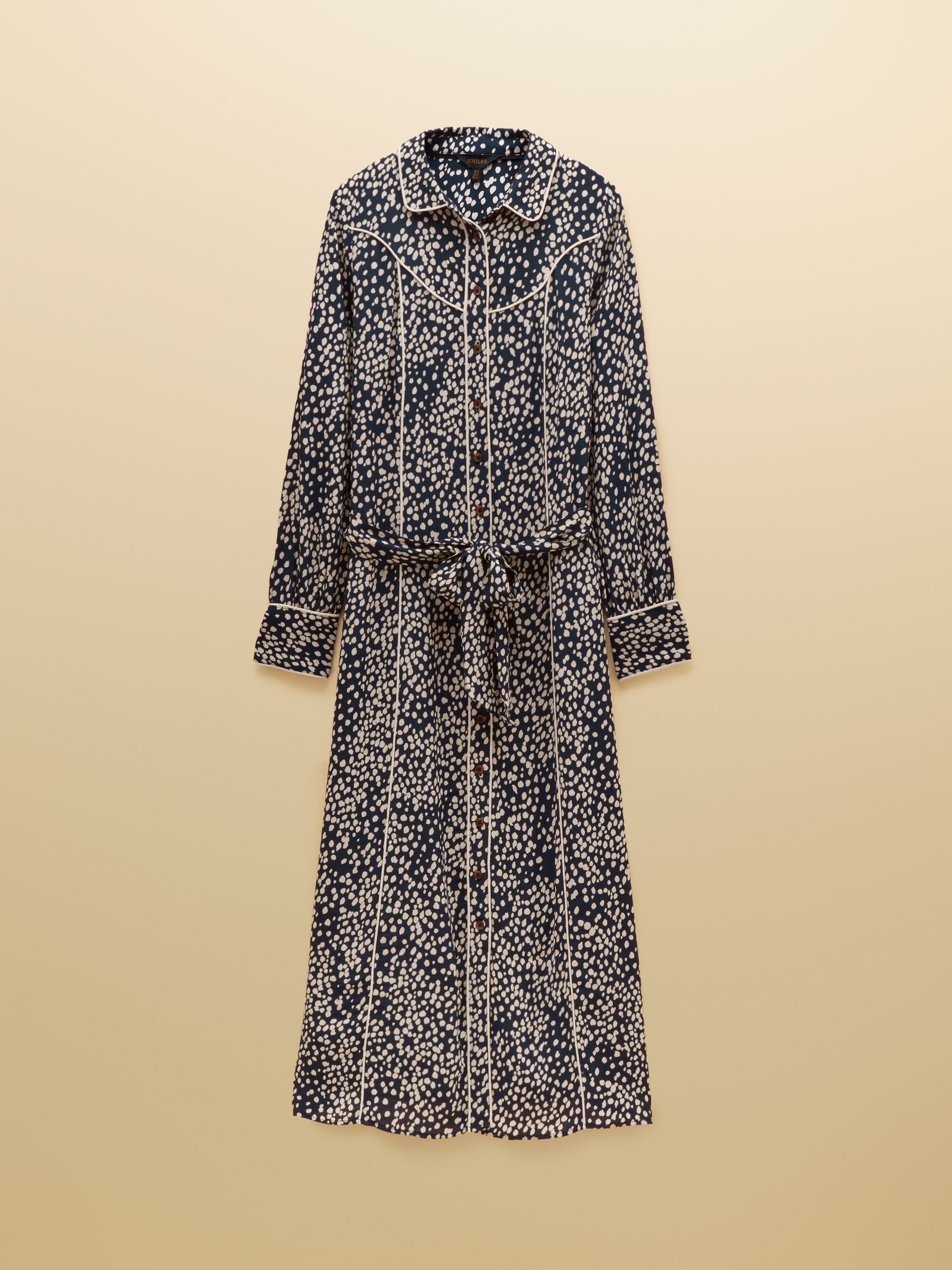 Piper Navy Shirt Dress - Image 7 of 7