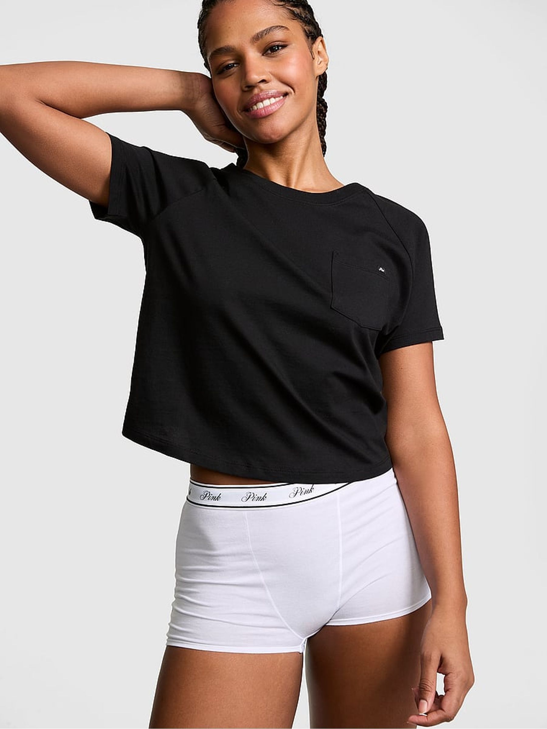 Black Pocket Pyjama Top - Image 1 of 2