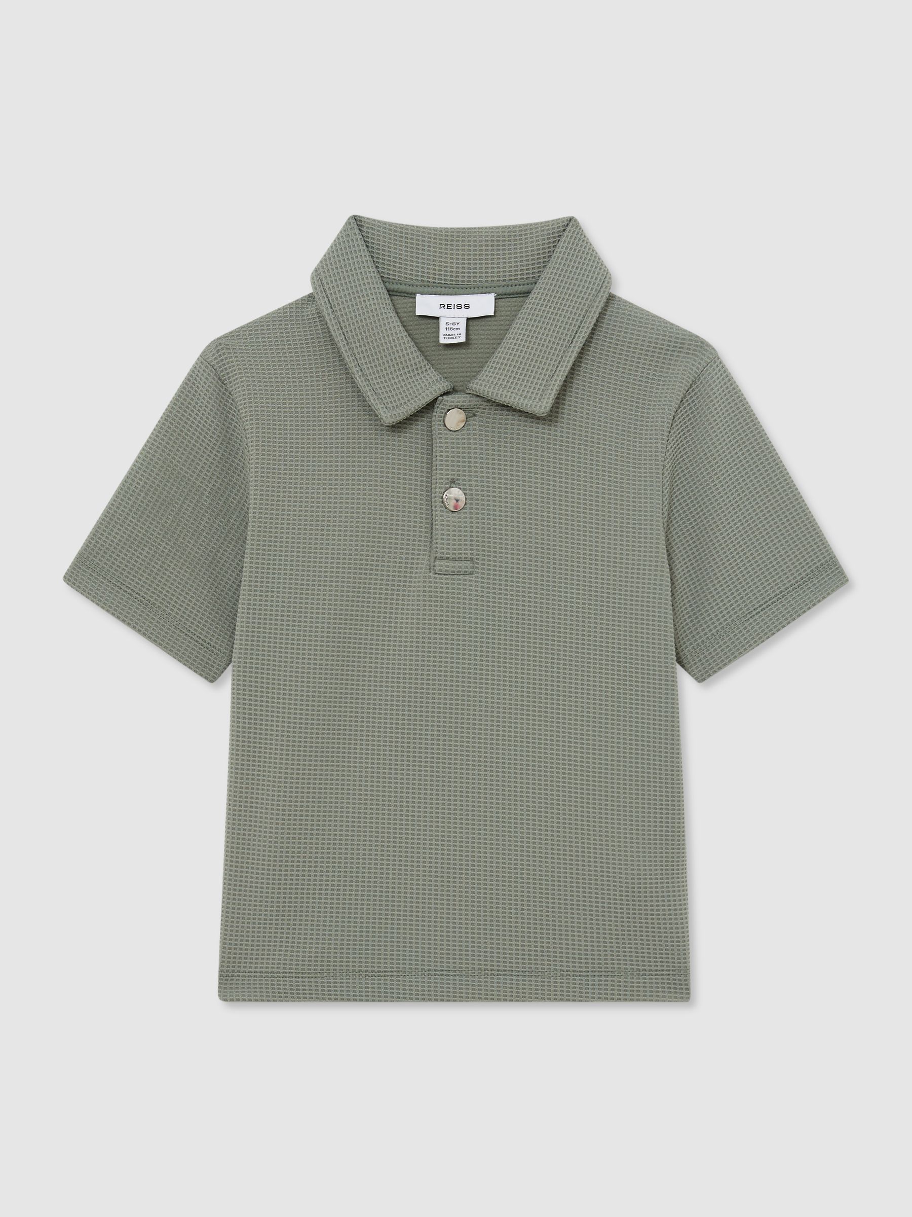 Polo Shirts in Sage - Image 2 of 3 Polo Shirts in Sage - Image 2 of 3