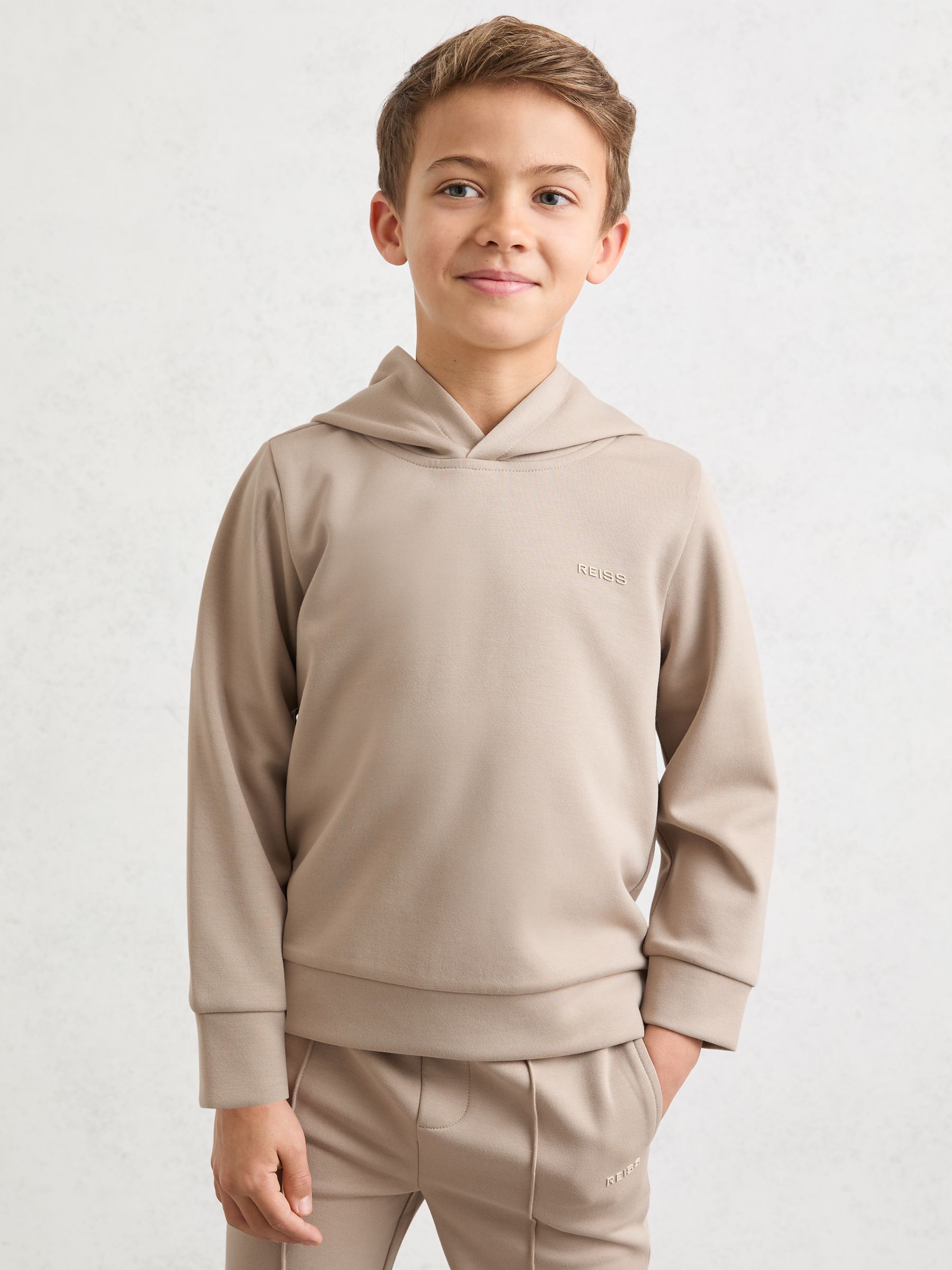 Hoodie in Stone - Image 3 of 5