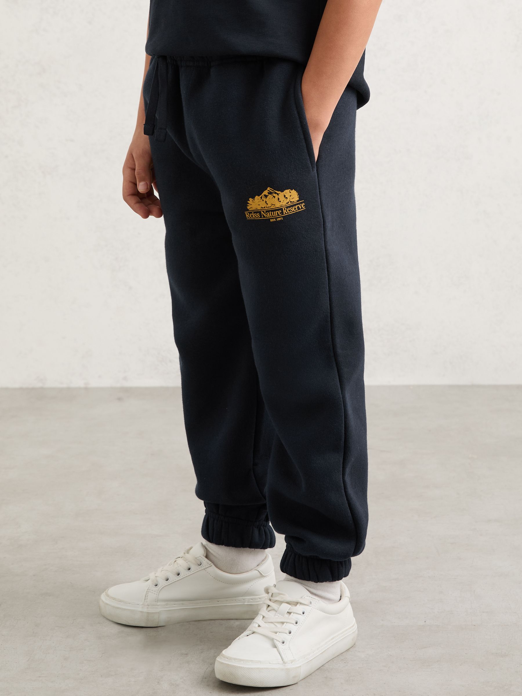 Joggers in Navy - Image 3 of 4