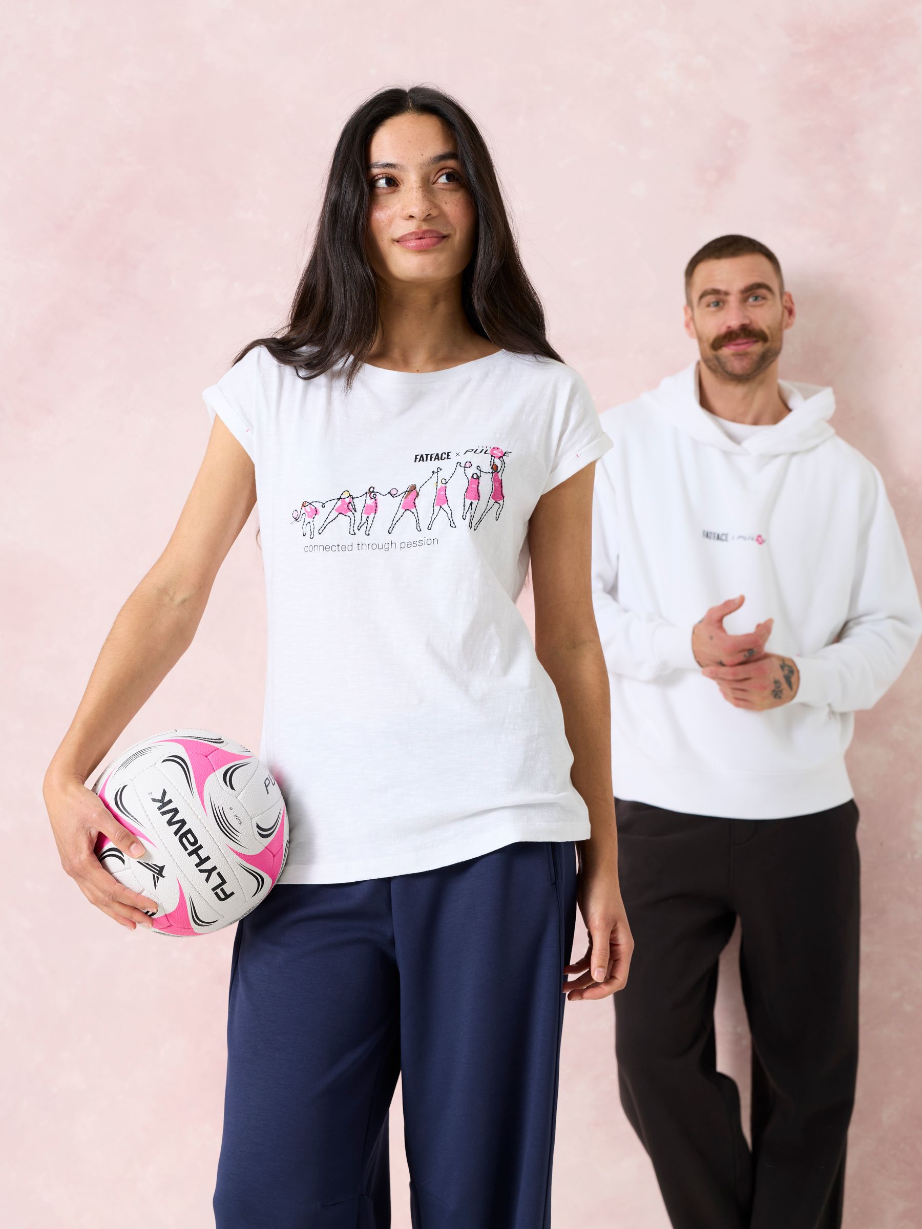 Ivy White Pulse Graphic T Shirt - Image 4 of 5