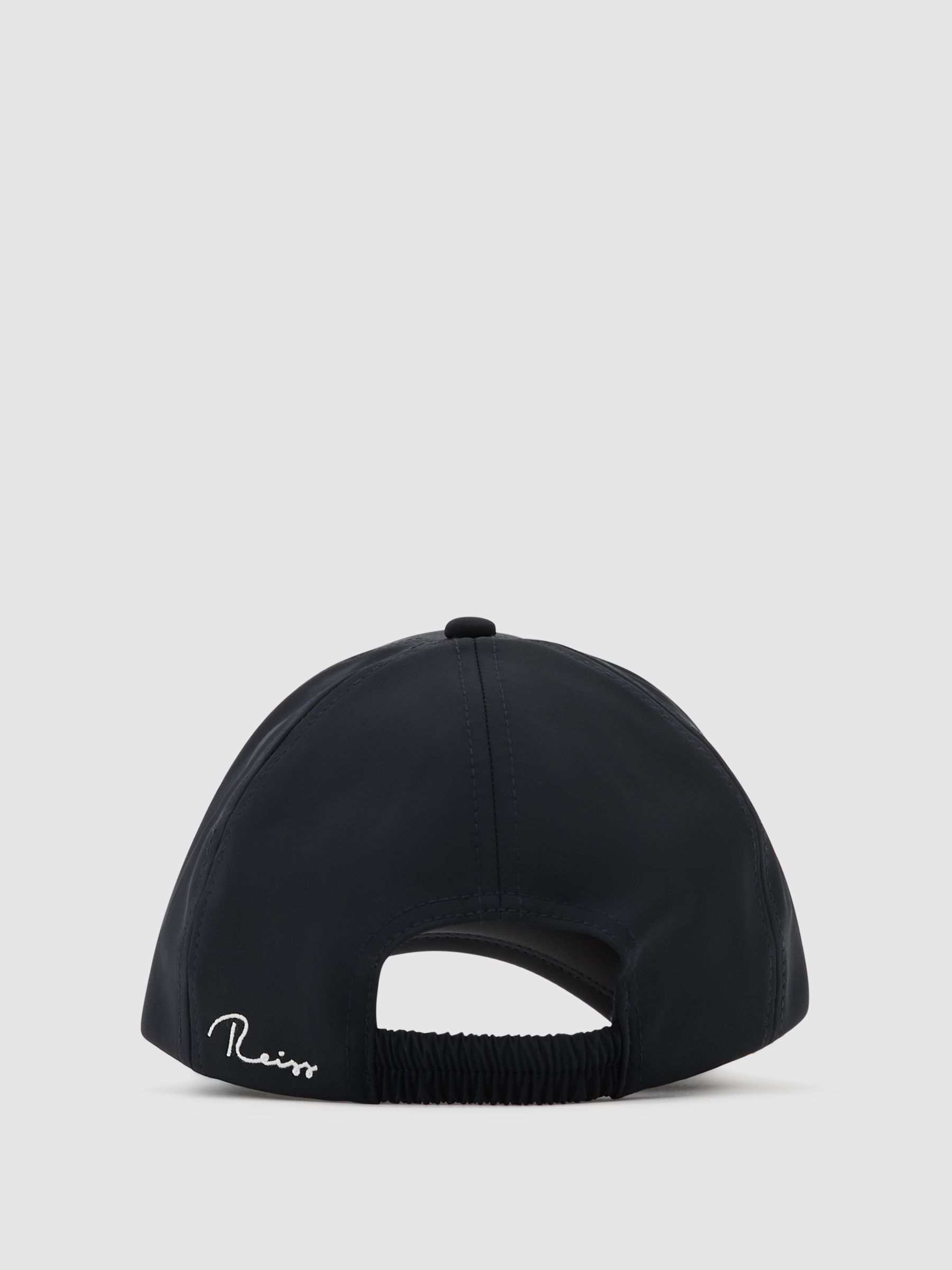 Technical Logo-Embroidered Baseball Hat in Navy - Image 3 of 4