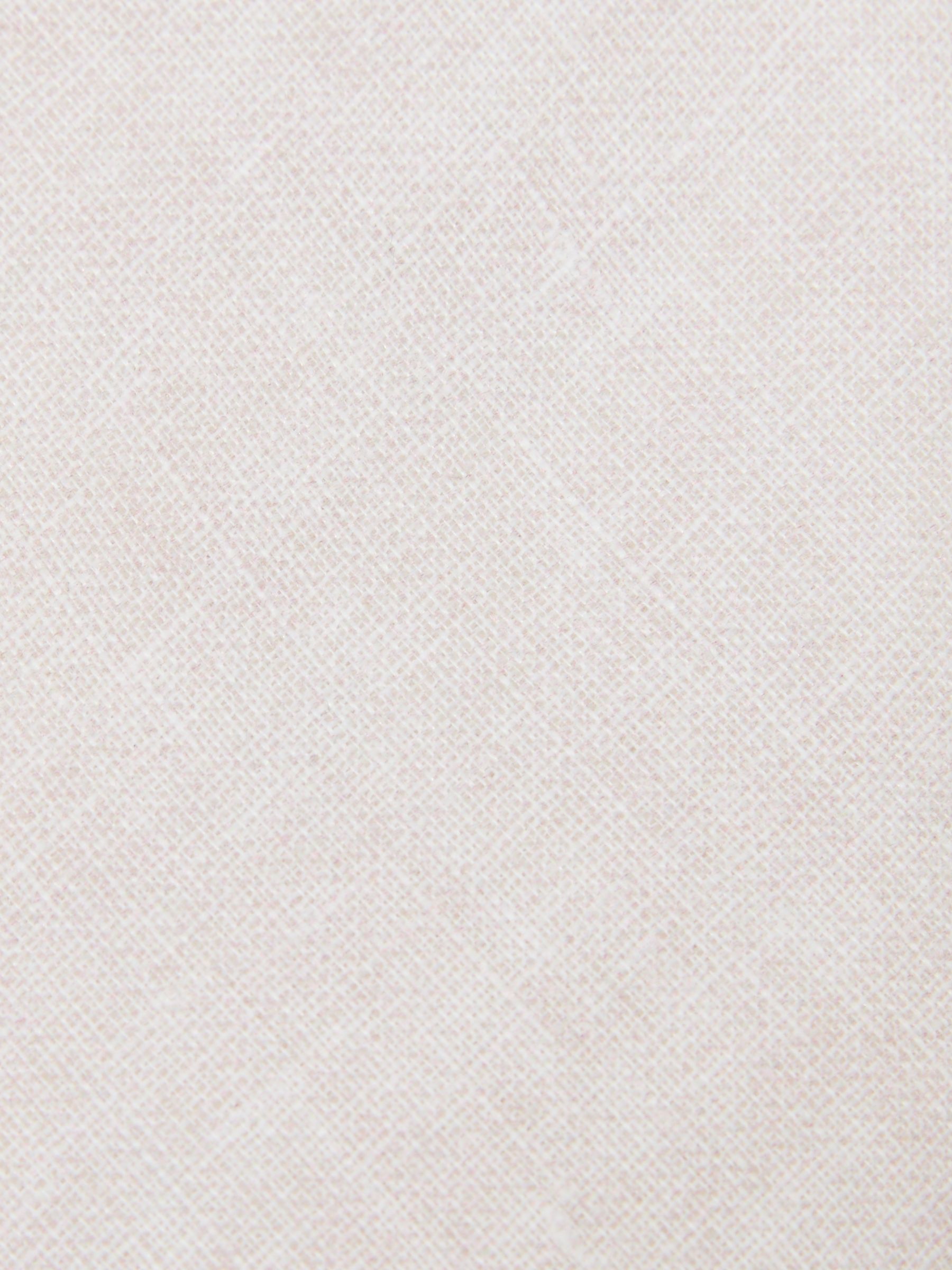 Linen Woven Tie in Stone - Image 5 of 5