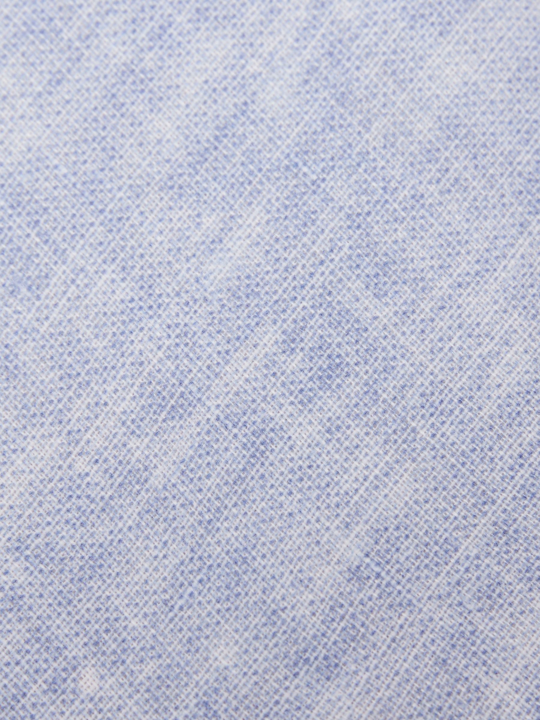 Linen Woven Tie in Soft Blue - Image 5 of 5