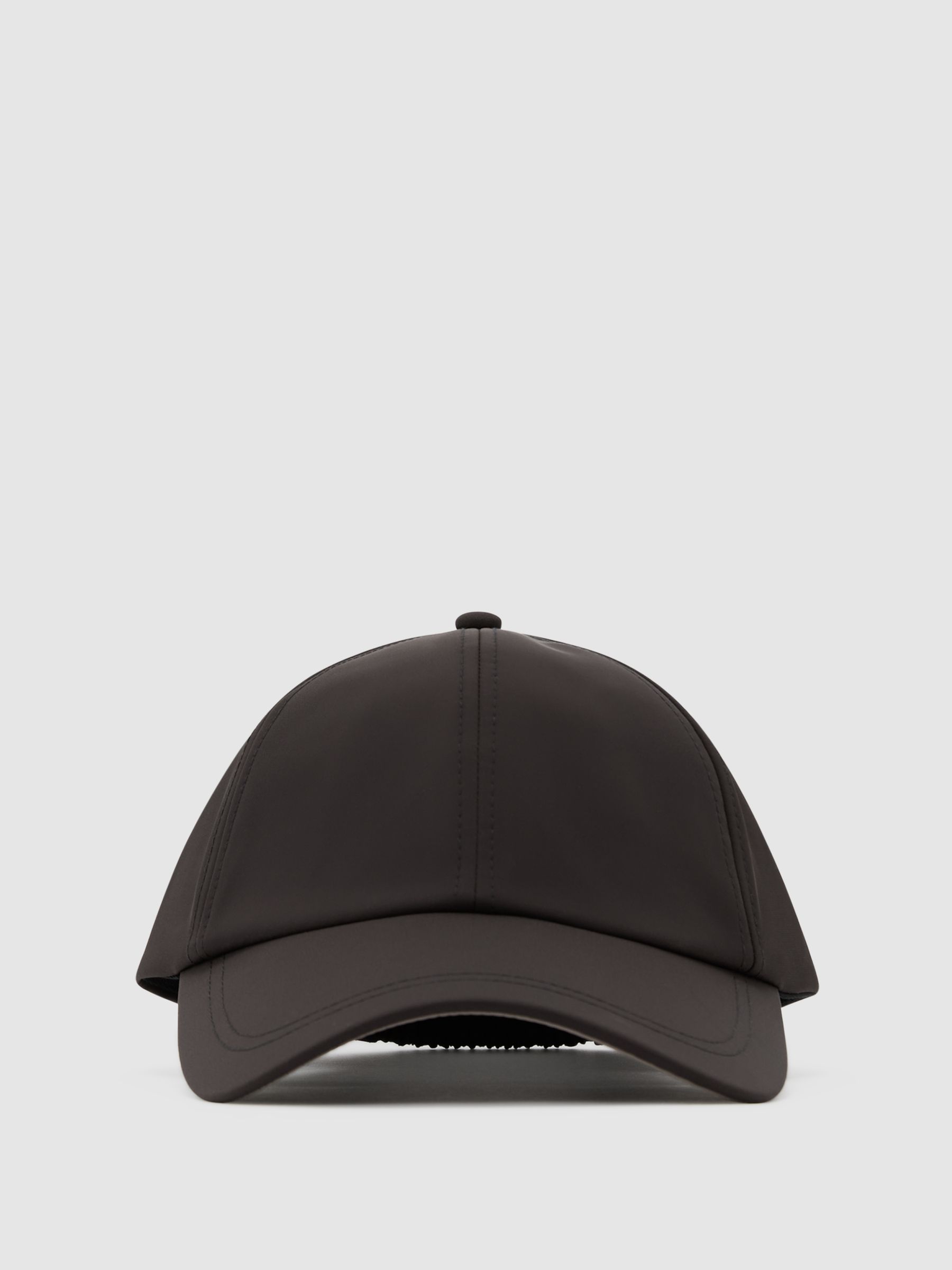 Technical Logo-Embroidered Baseball Hat in Chocolate Brown - image 1