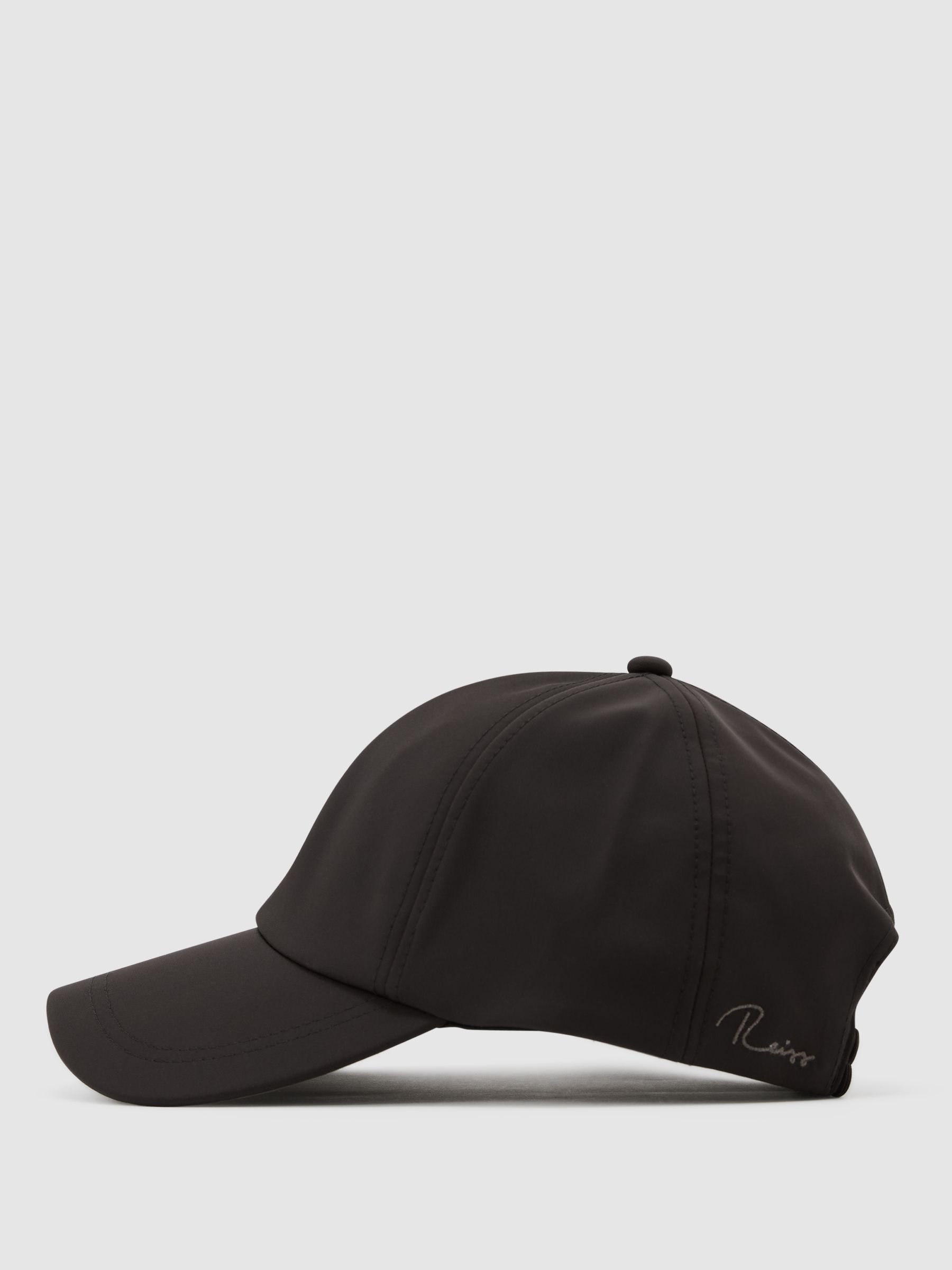 Technical Logo-Embroidered Baseball Hat in Chocolate Brown - image 4