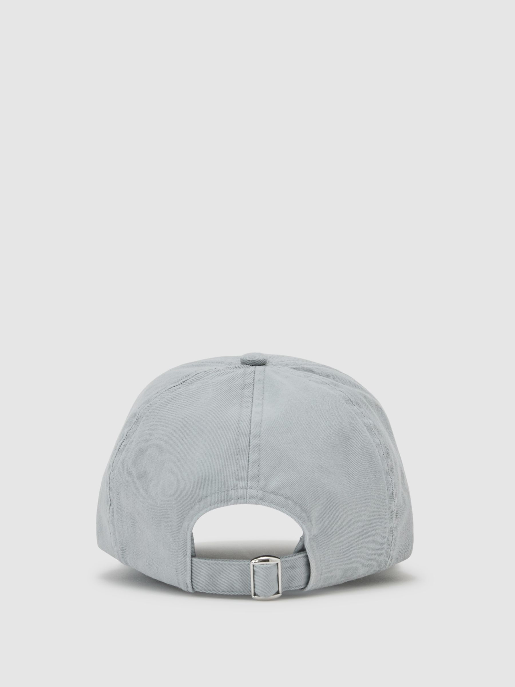 Monogram-Embroidered Baseball Hat in Powder Blue - Image 4 of 6