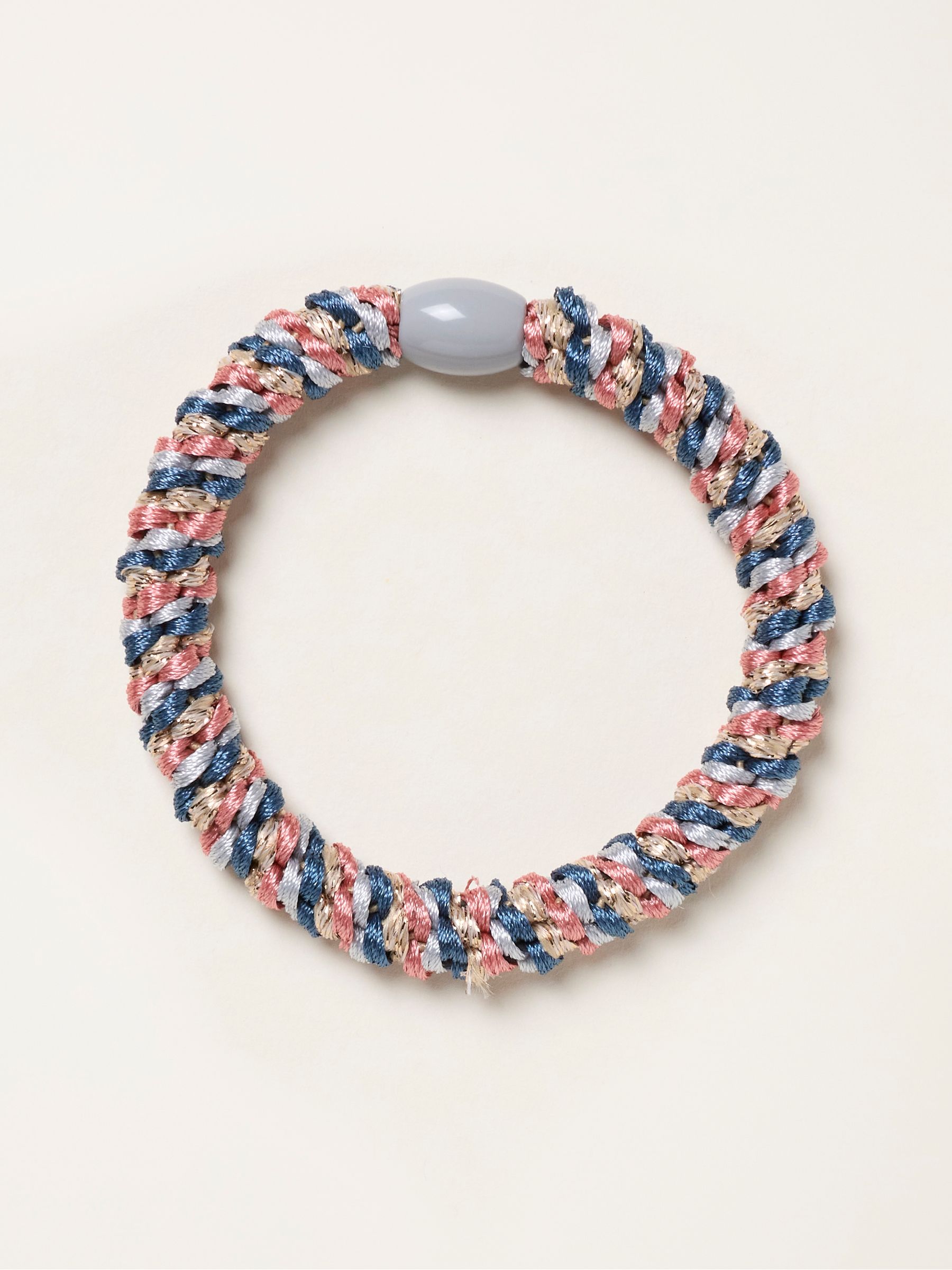 Light Blue Twist Hair Tie - Image 1 of 2 Light Blue Twist Hair Tie - Image 1 of 2