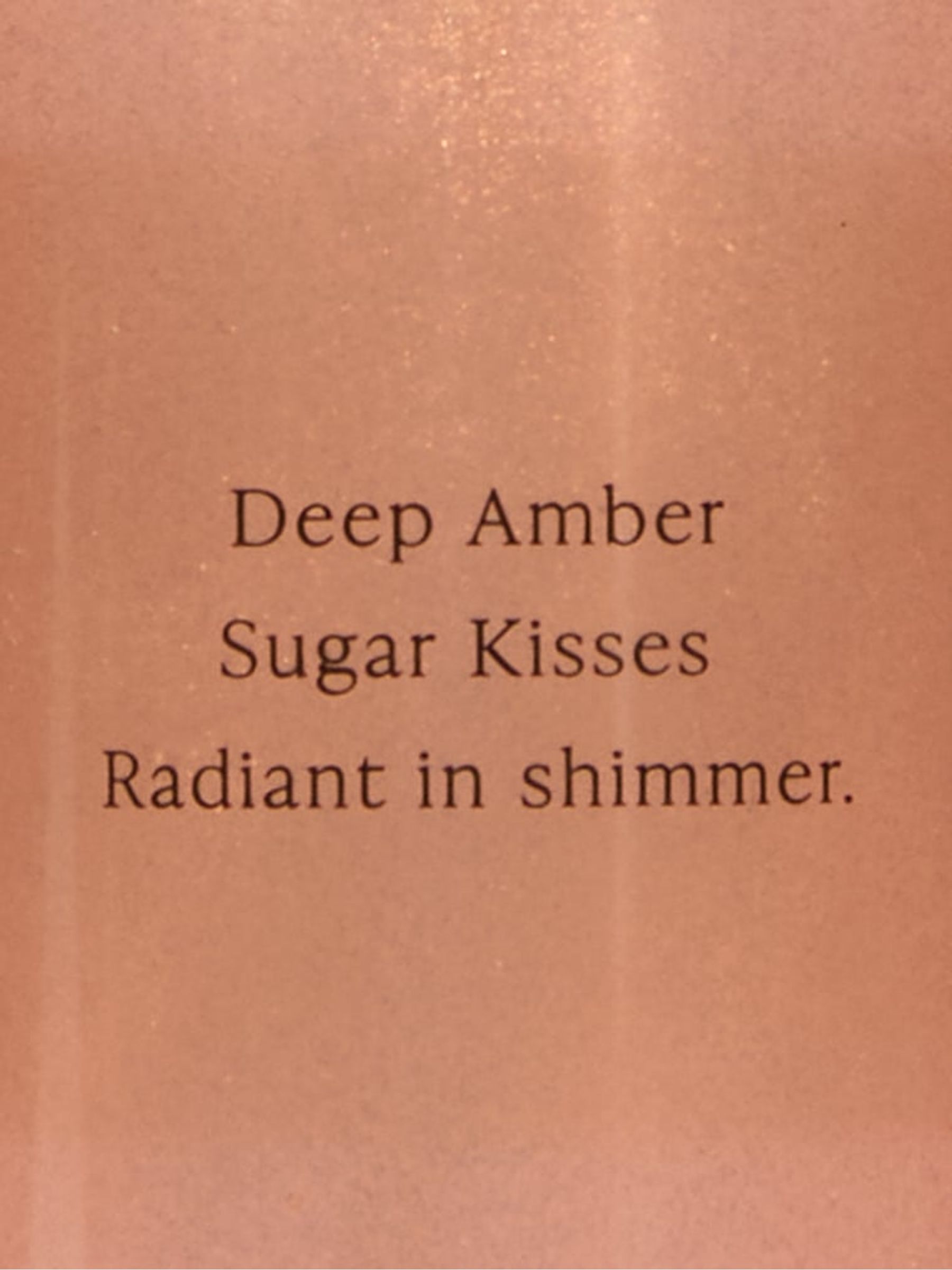 Amber Romance 250ml Shimmer Body Mist - Image 2 of 2