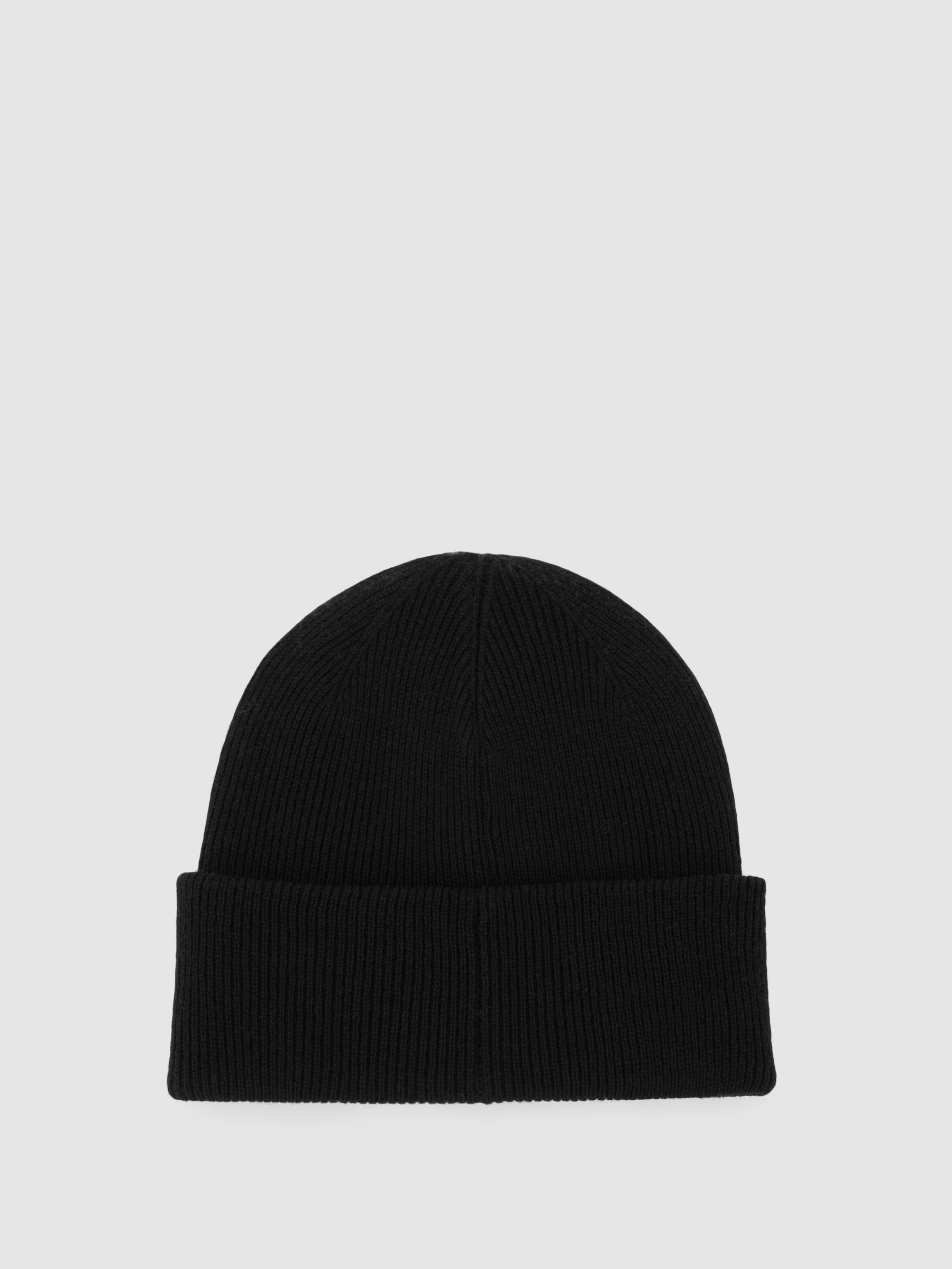 أسود - قبعة Wayne المطرزة - صورة 2 من 3