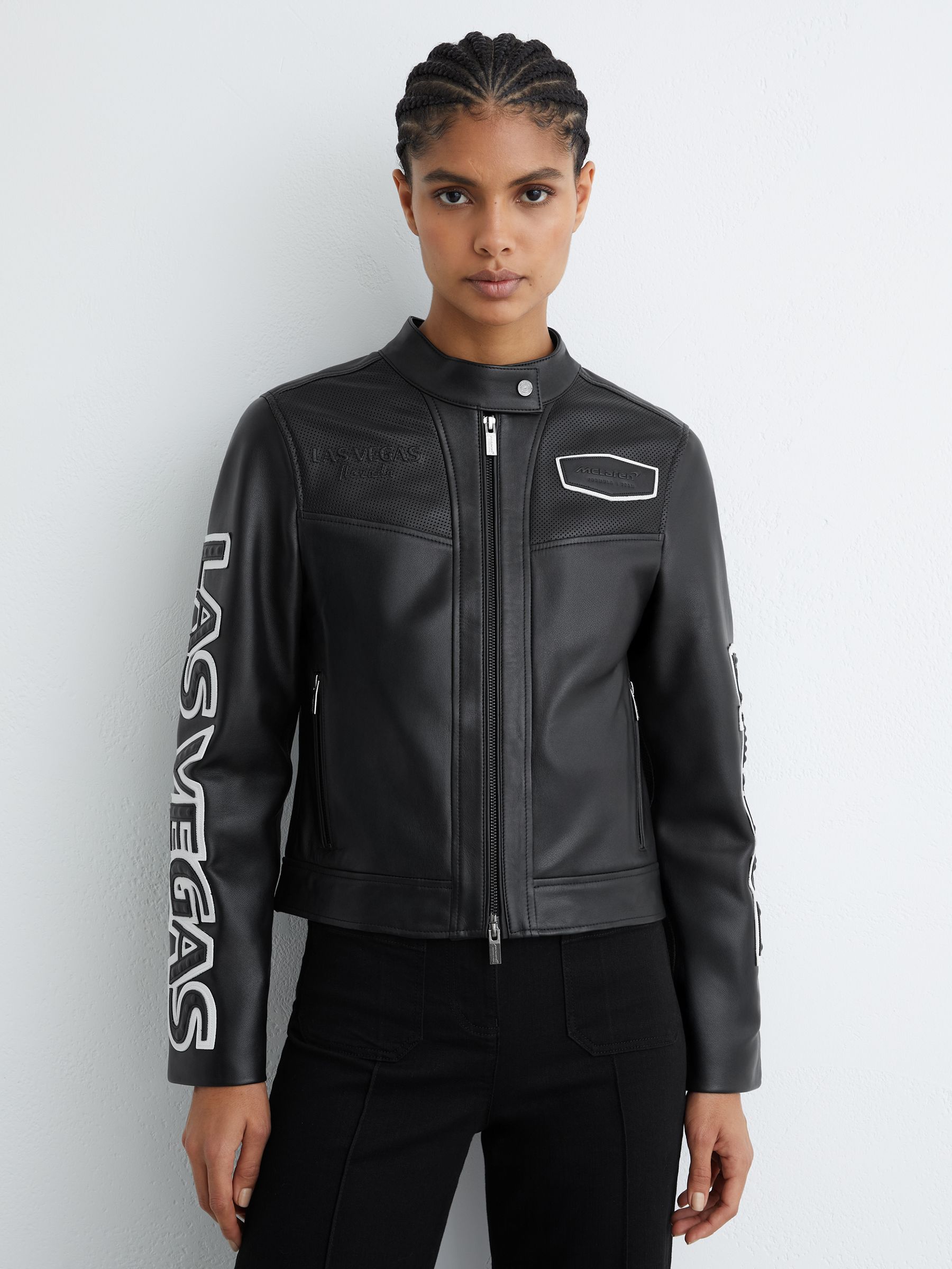 Mclaren F1 Team Las Vegas Biker Jacket