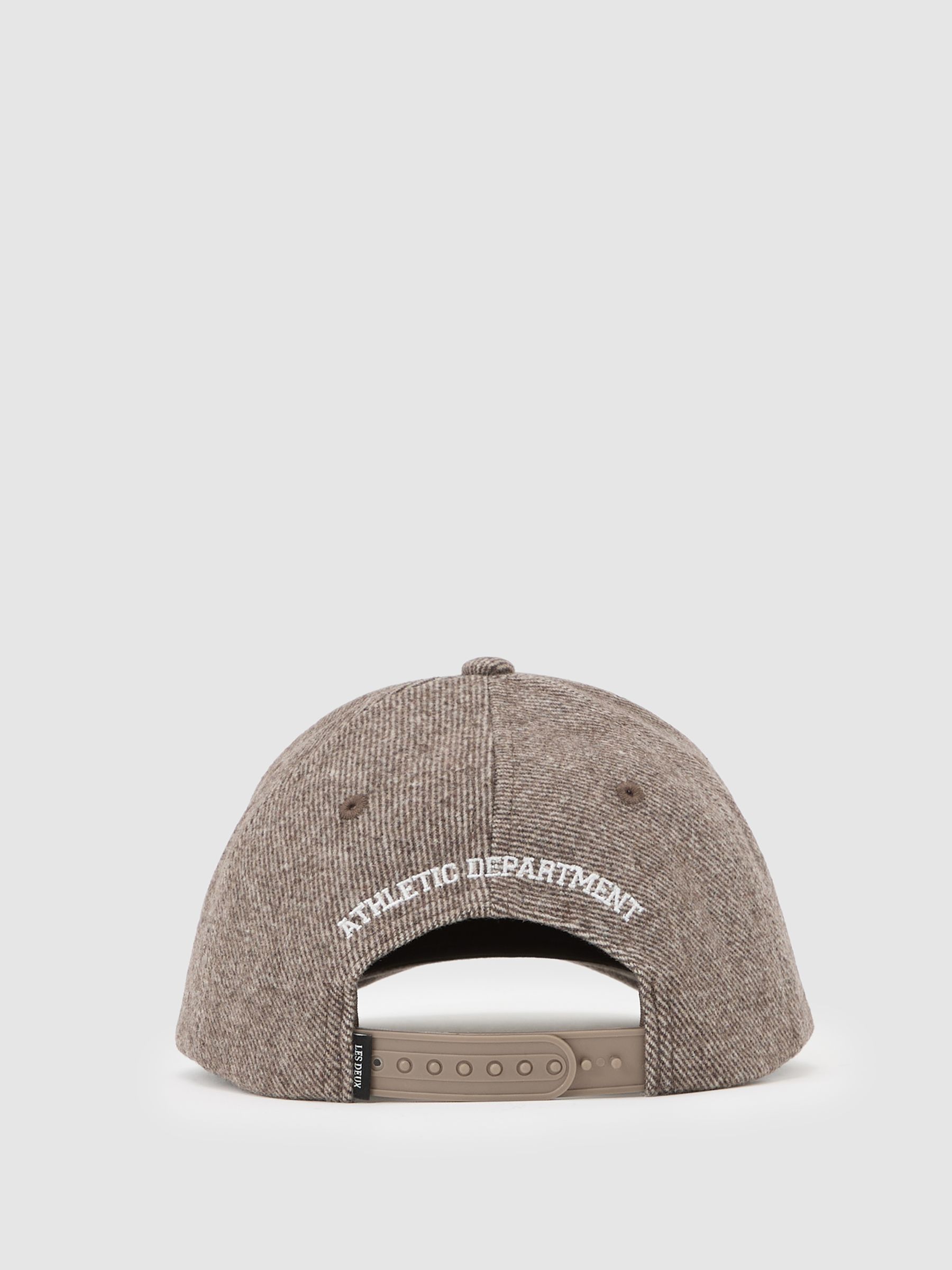 Wool Baseball Cap in Mountain Grey Melange - صورة 4 من 4