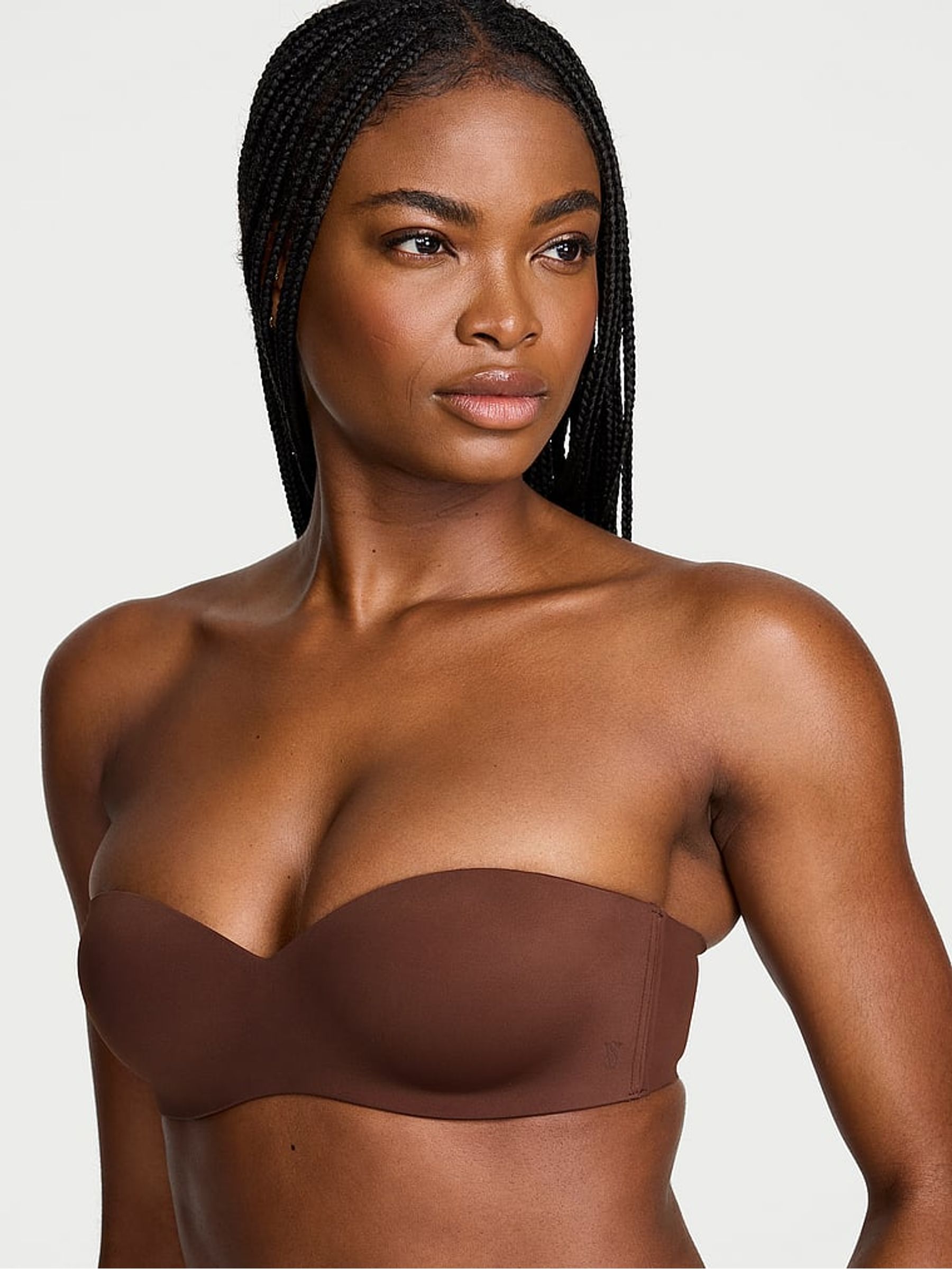 Ganache Brown Lightly Lined Strapless Multiway Sweetheart Bra - Image 2 of 3
